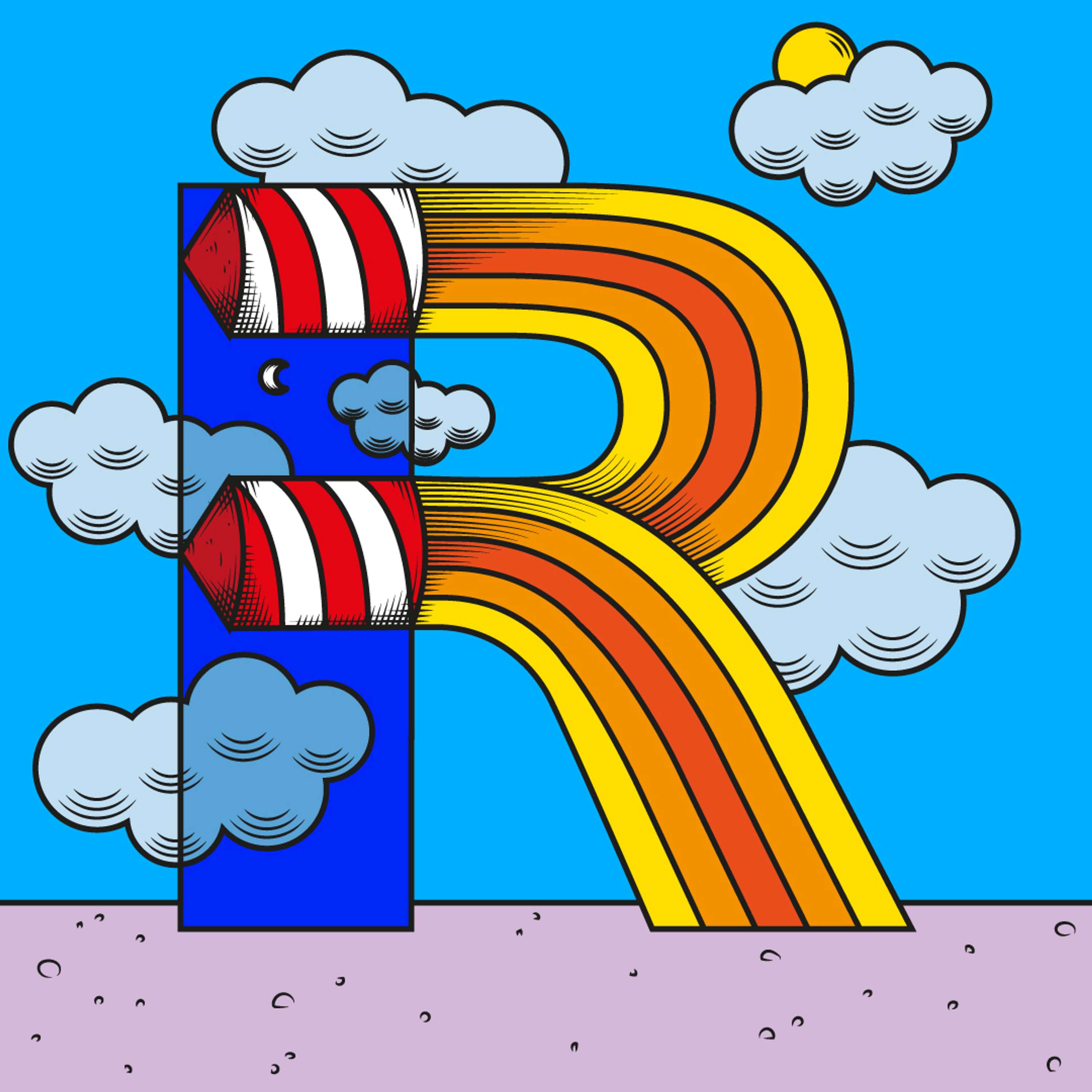 Alphabet by Robin MoonEye
