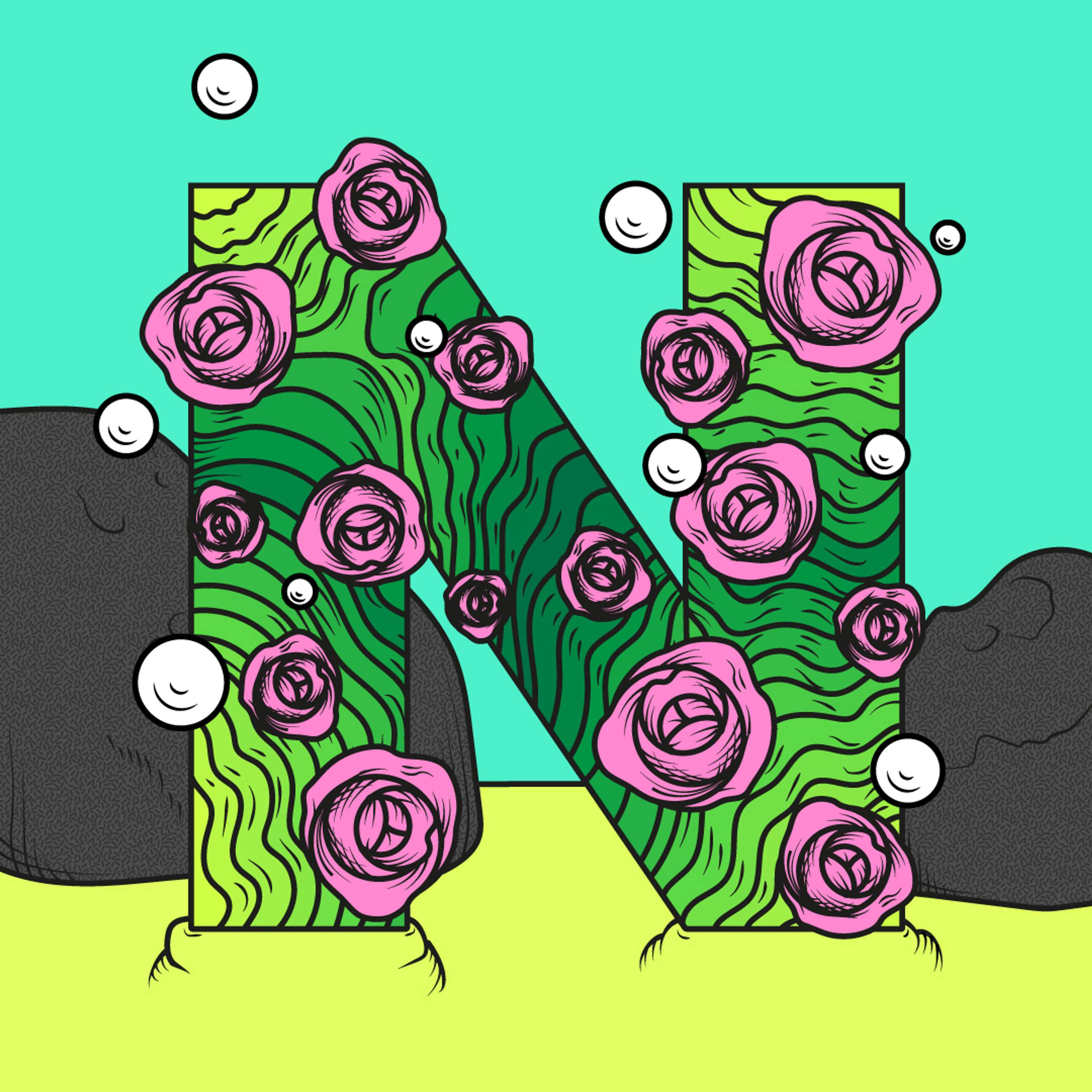 Alphabet by Robin MoonEye