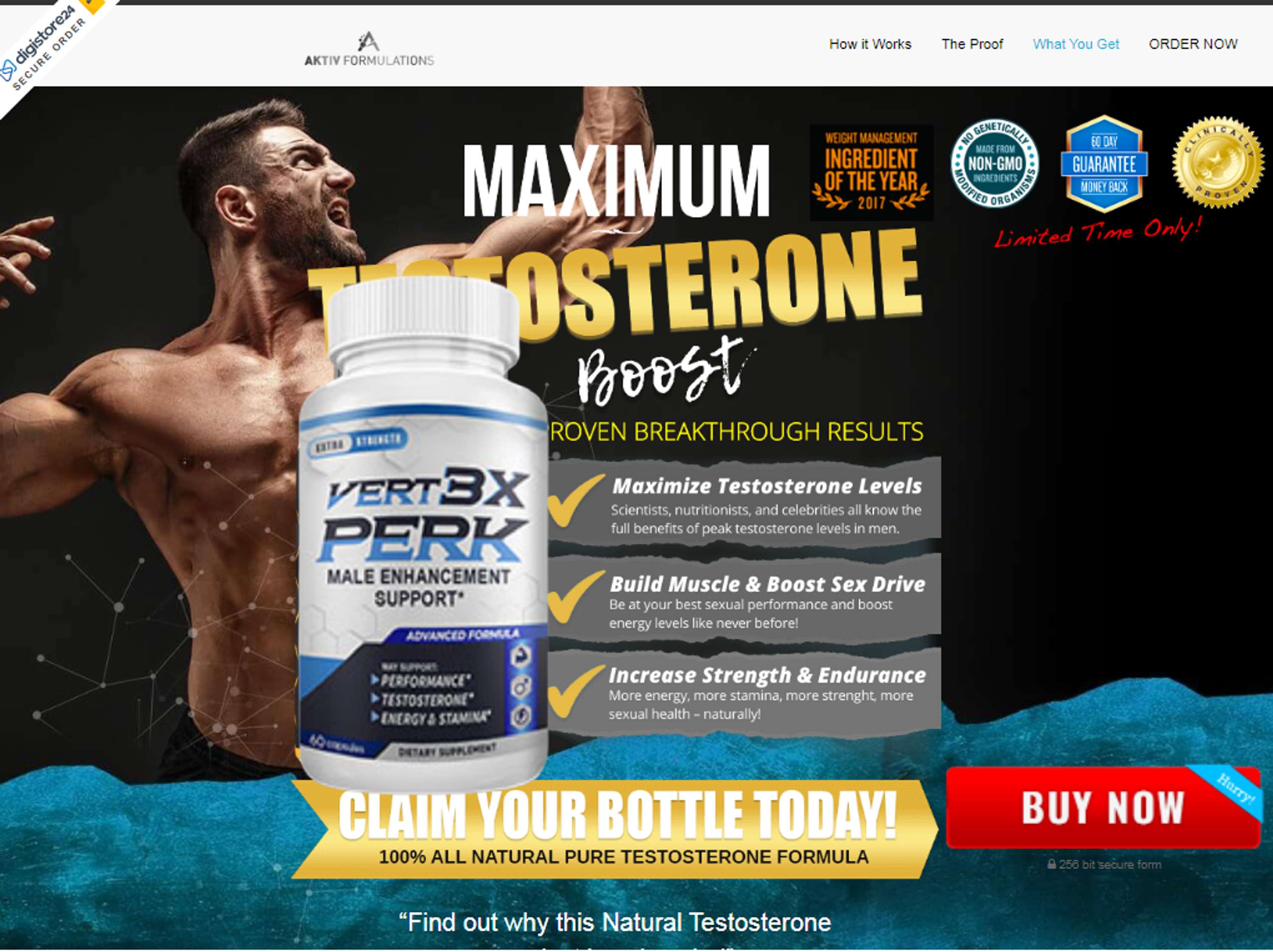 Vert3x Perk Male Enhancement - High Quality Sexual Health Male Enhancement Formula? by Robert Johnson