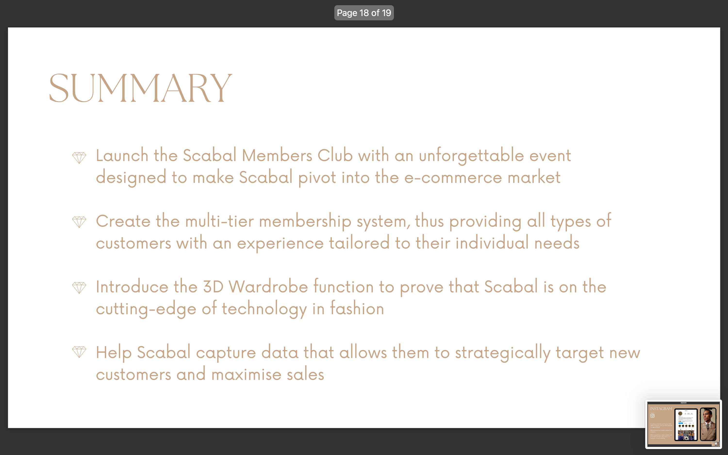 Scabal E-Commerce project by Lucy Brine