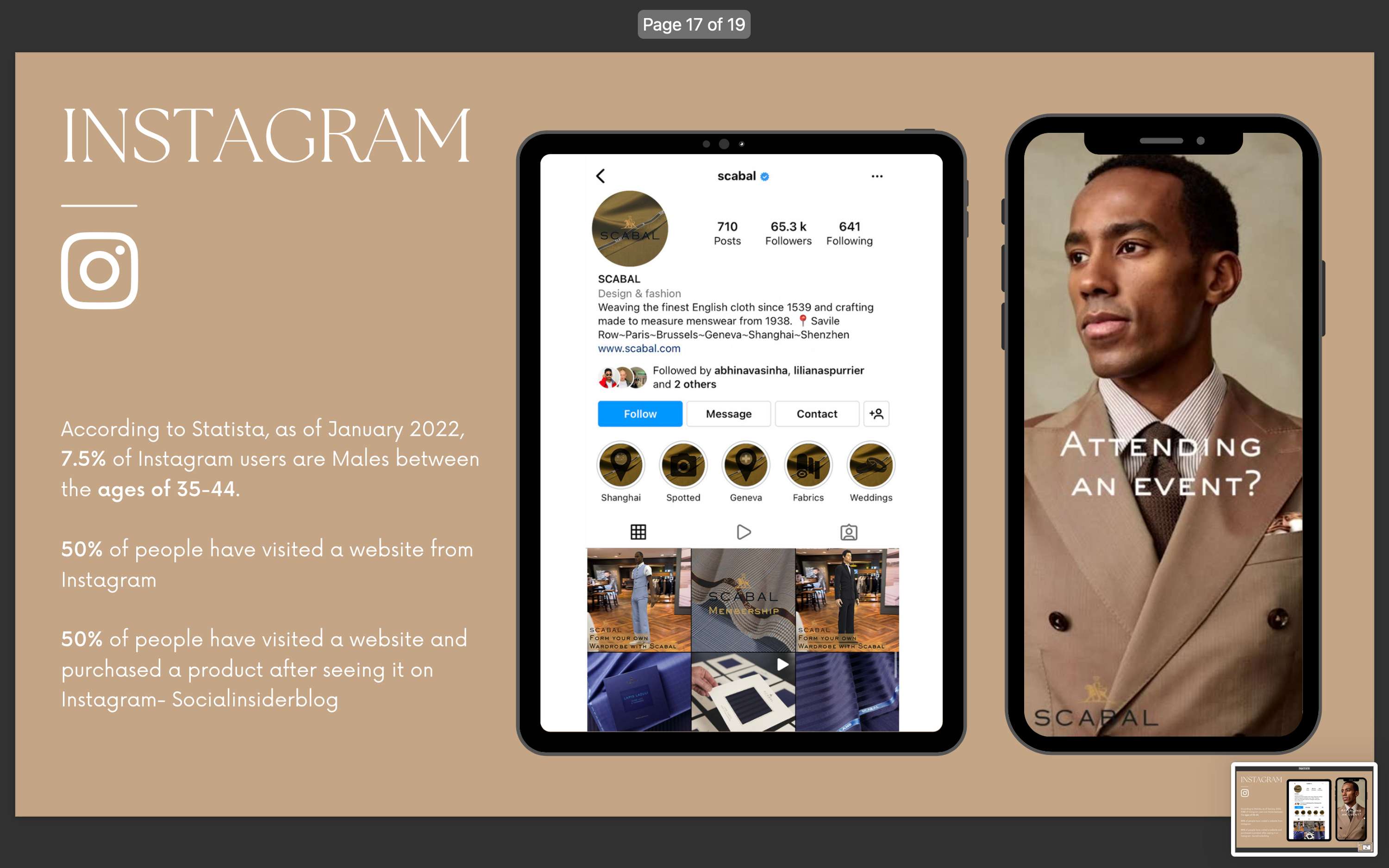 Scabal E-Commerce project by Lucy Brine