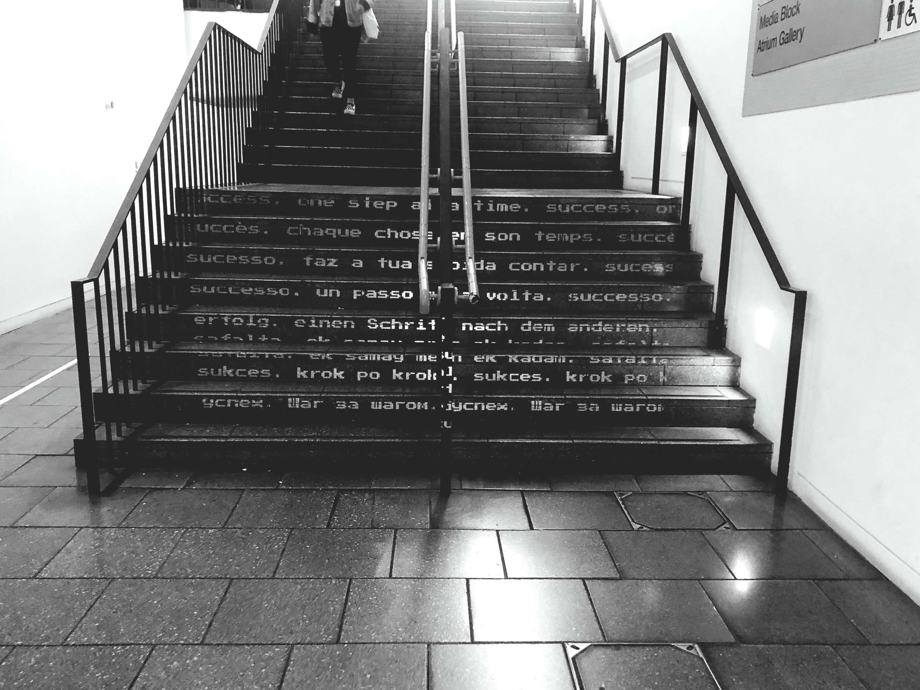Success. One Step at a time. by Lesley Kurth