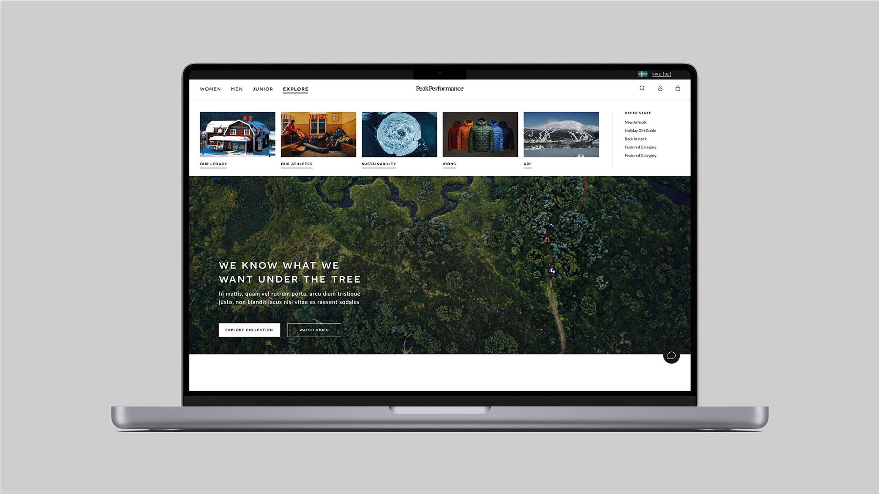 Peak Performance E-com by Serhat Ferat