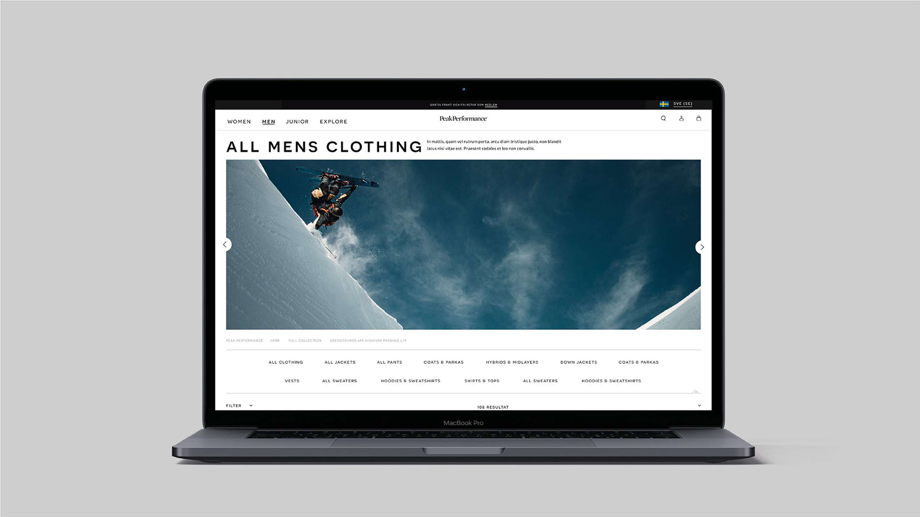 Peak Performance E-com by Serhat Ferat