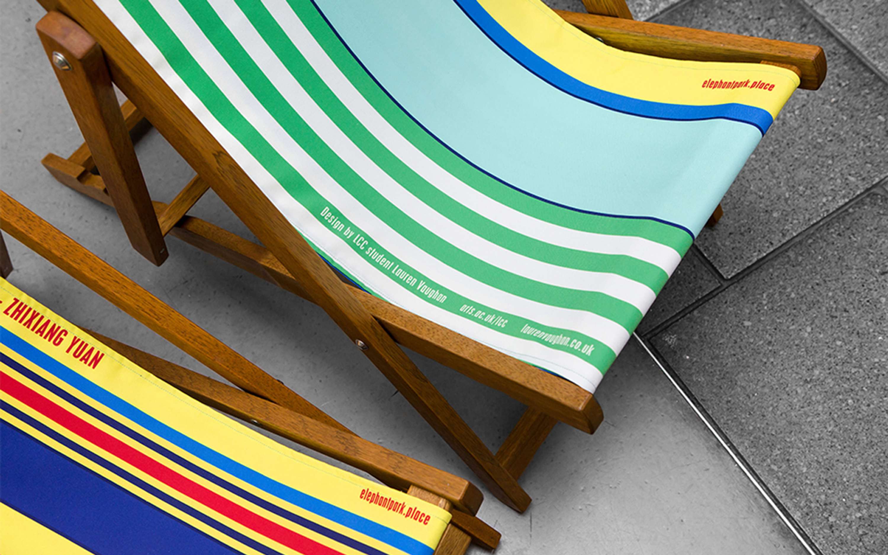 Data Deckchairs by Lauren Vaughan