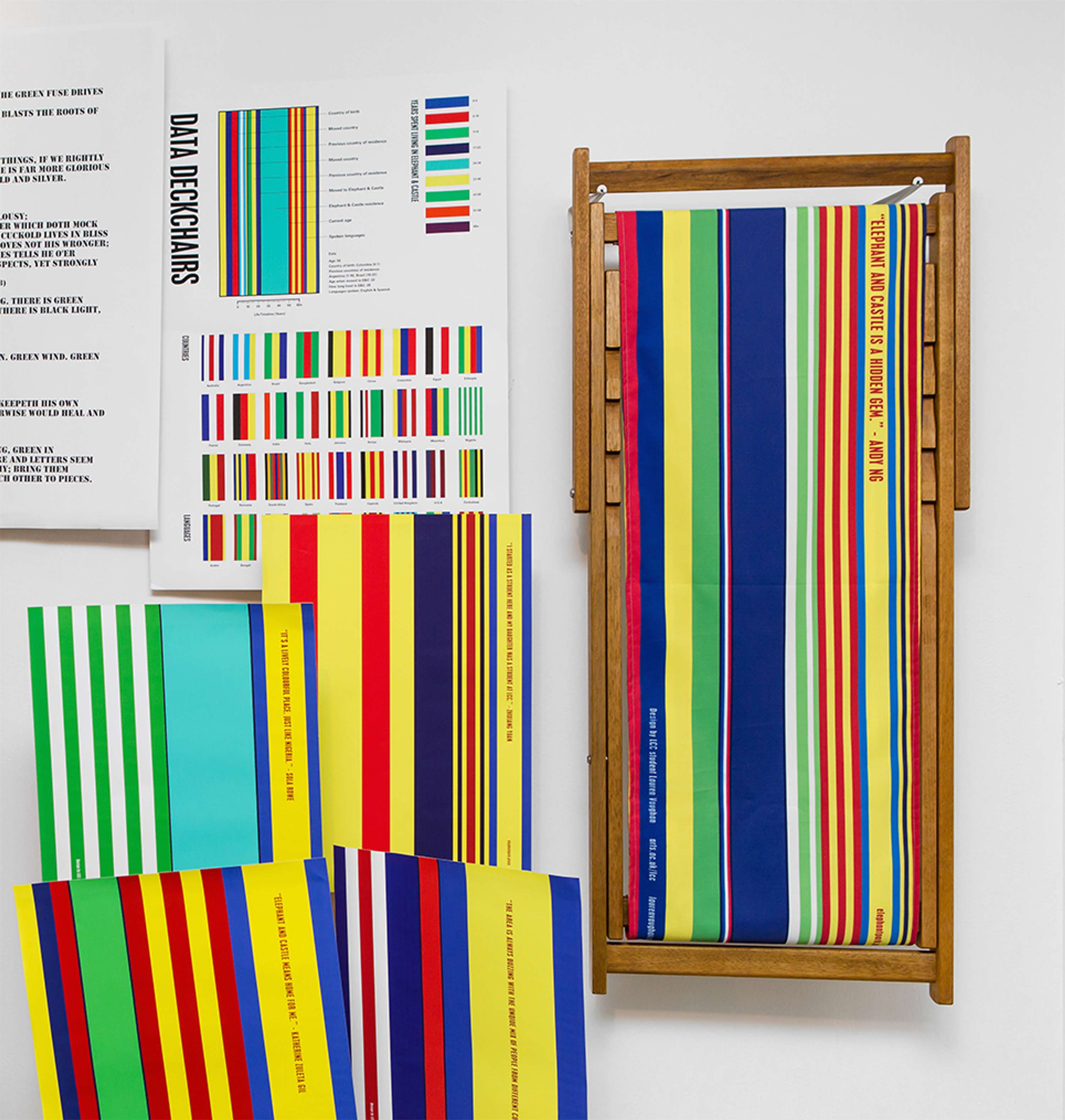 Data Deckchairs by Lauren Vaughan