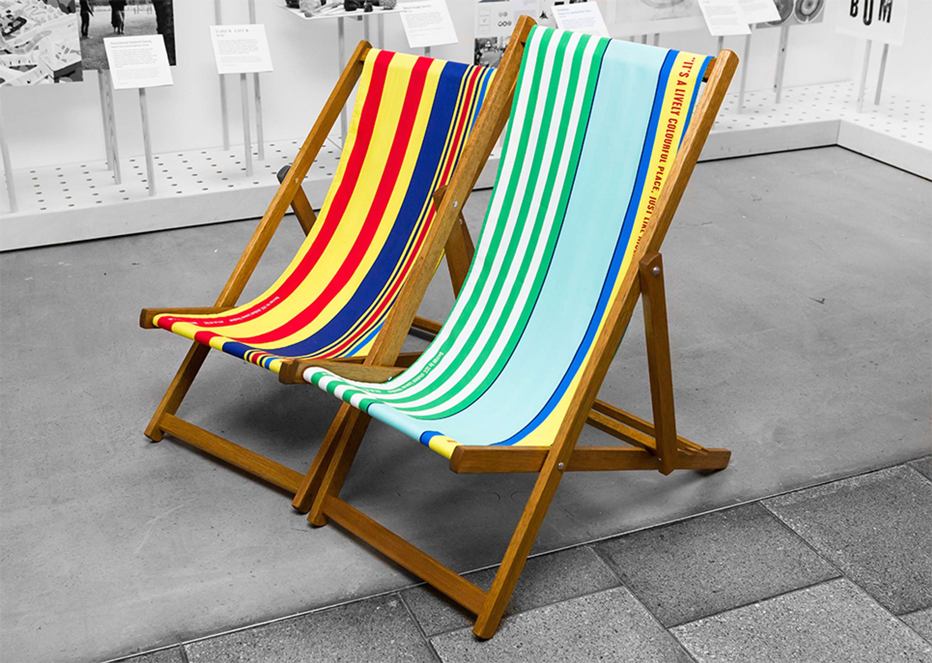 Data Deckchairs by Lauren Vaughan