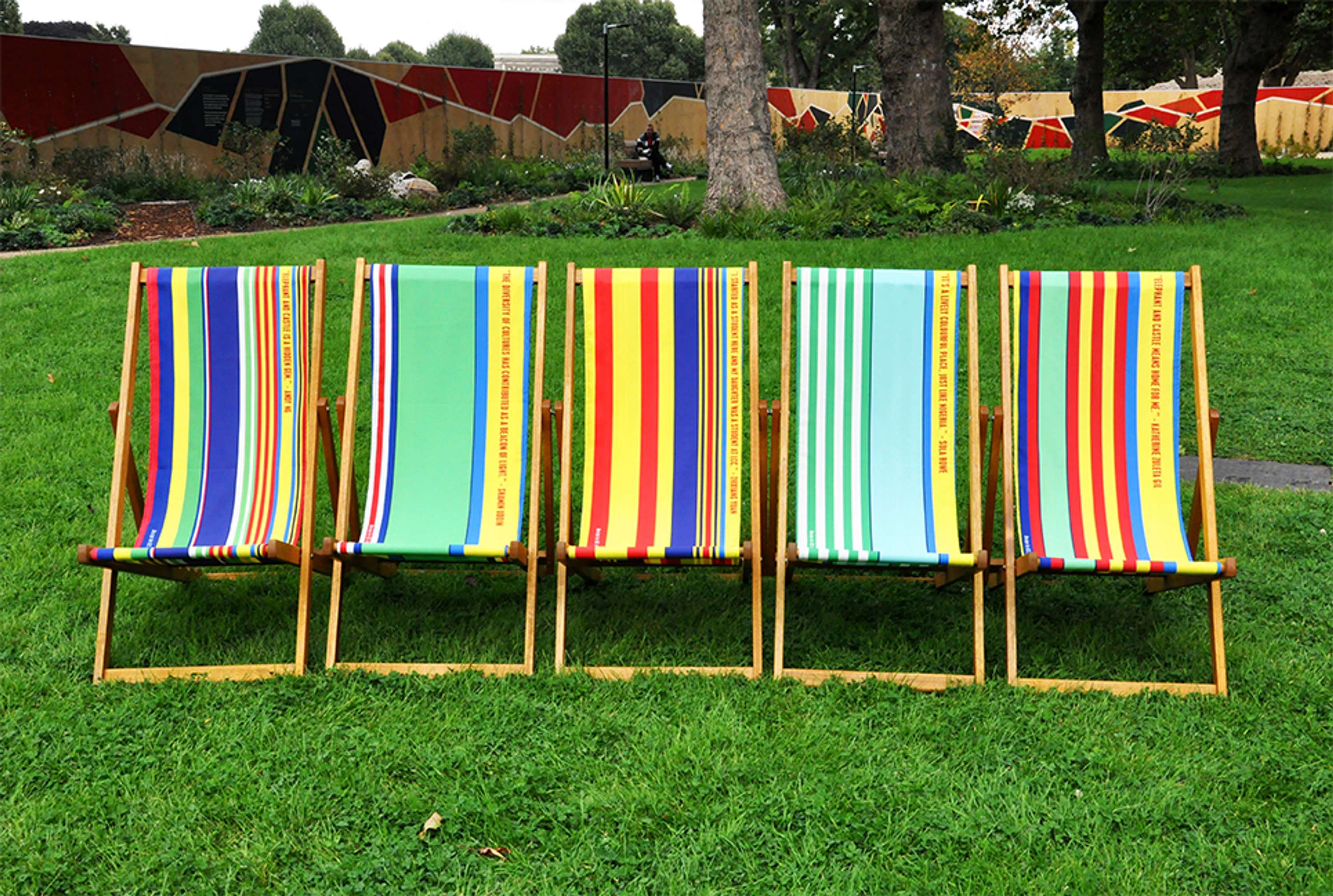 Data Deckchairs by Lauren Vaughan