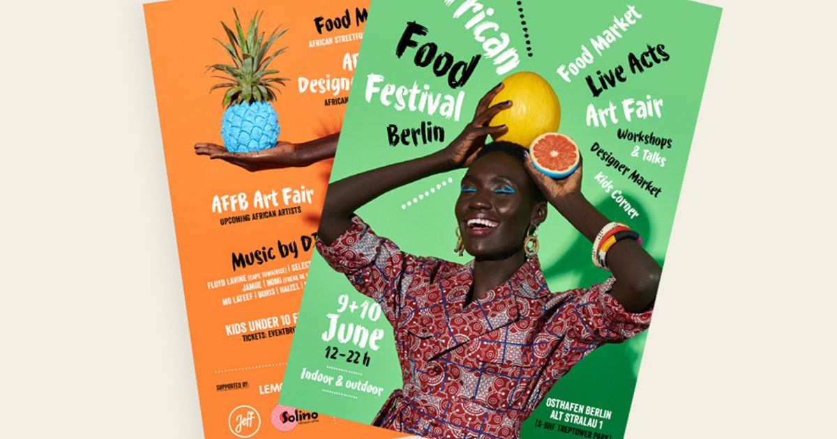 African Food Festival Berlin Campaign Creative The Dots