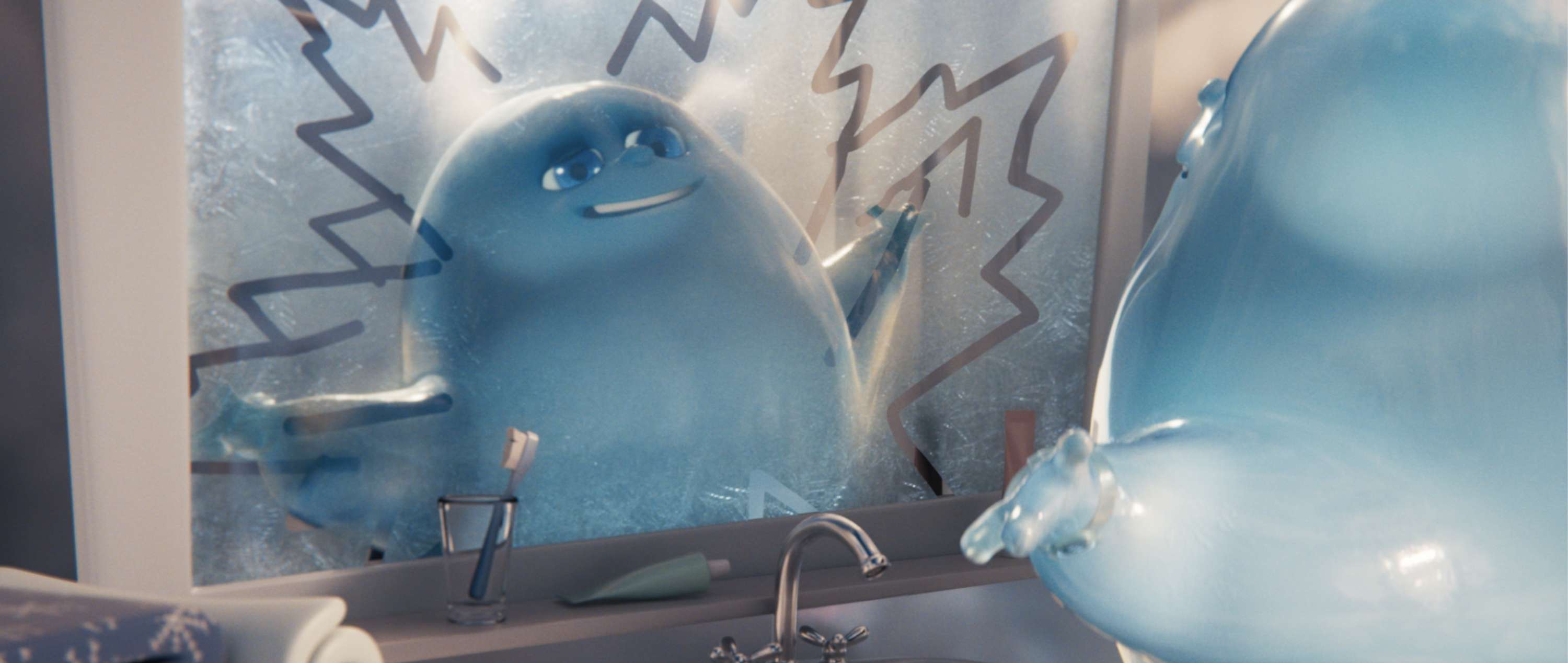 Edeka "The Raindrop That Wants To Become A Snowflake" by Eleanor Thwaites