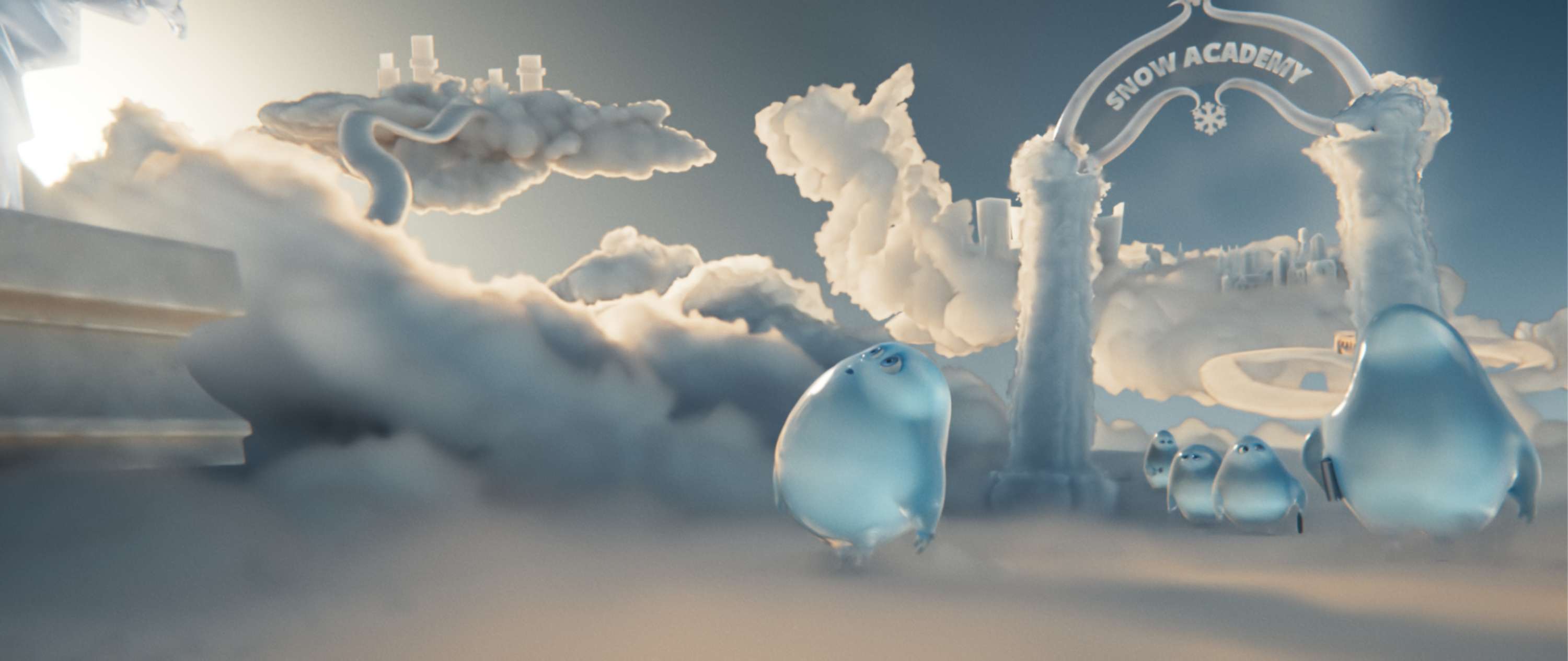 Edeka "The Raindrop That Wants To Become A Snowflake" by Eleanor Thwaites