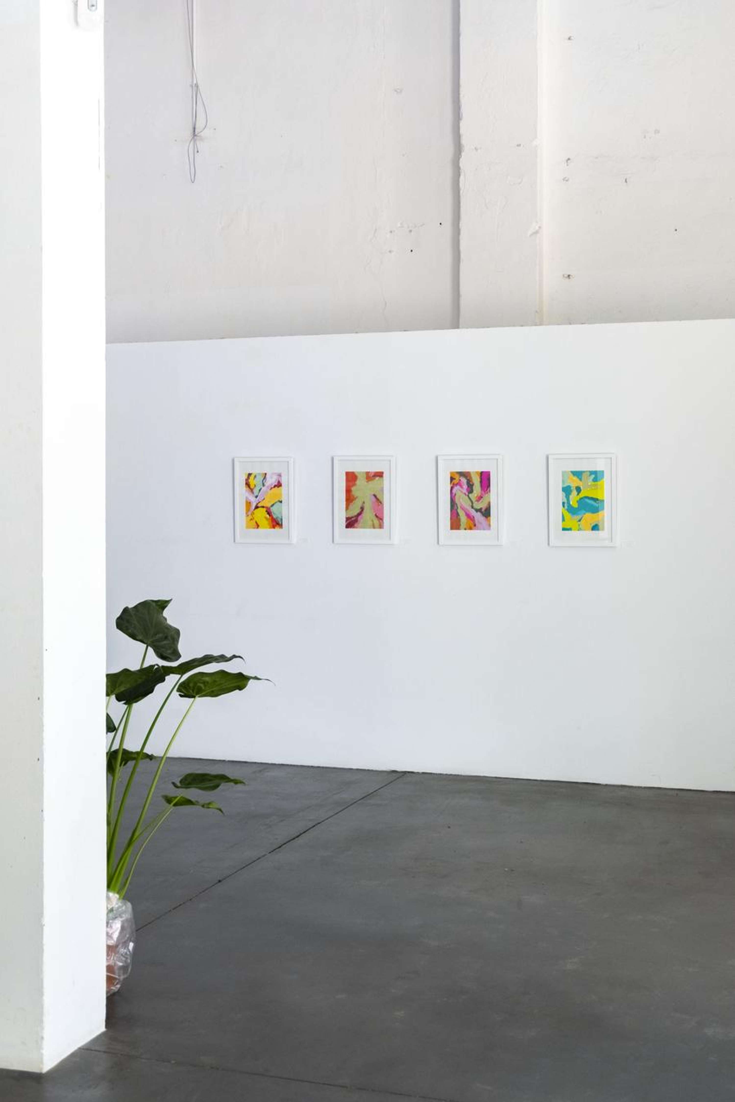 Monoprints by Marion Bretagne