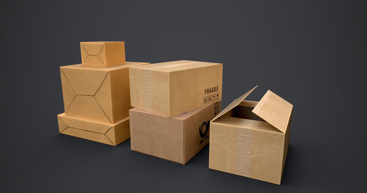 Free Product Marketing With Cardboard Boxes With Lids | The Dots