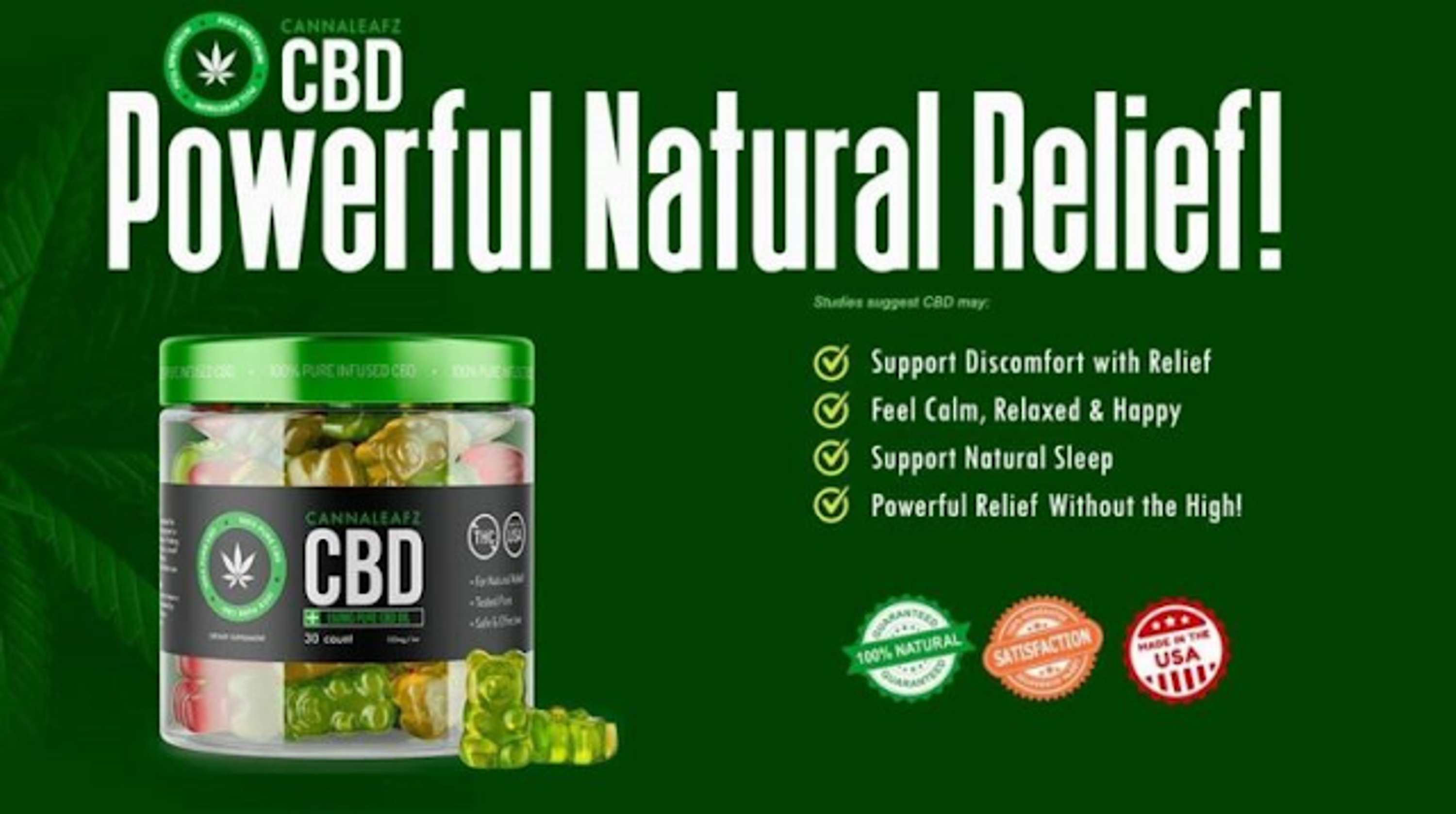 Cannaleafz CBD Gummies Reviews: How to Pain Relief Work? by Stemafil Stemafil