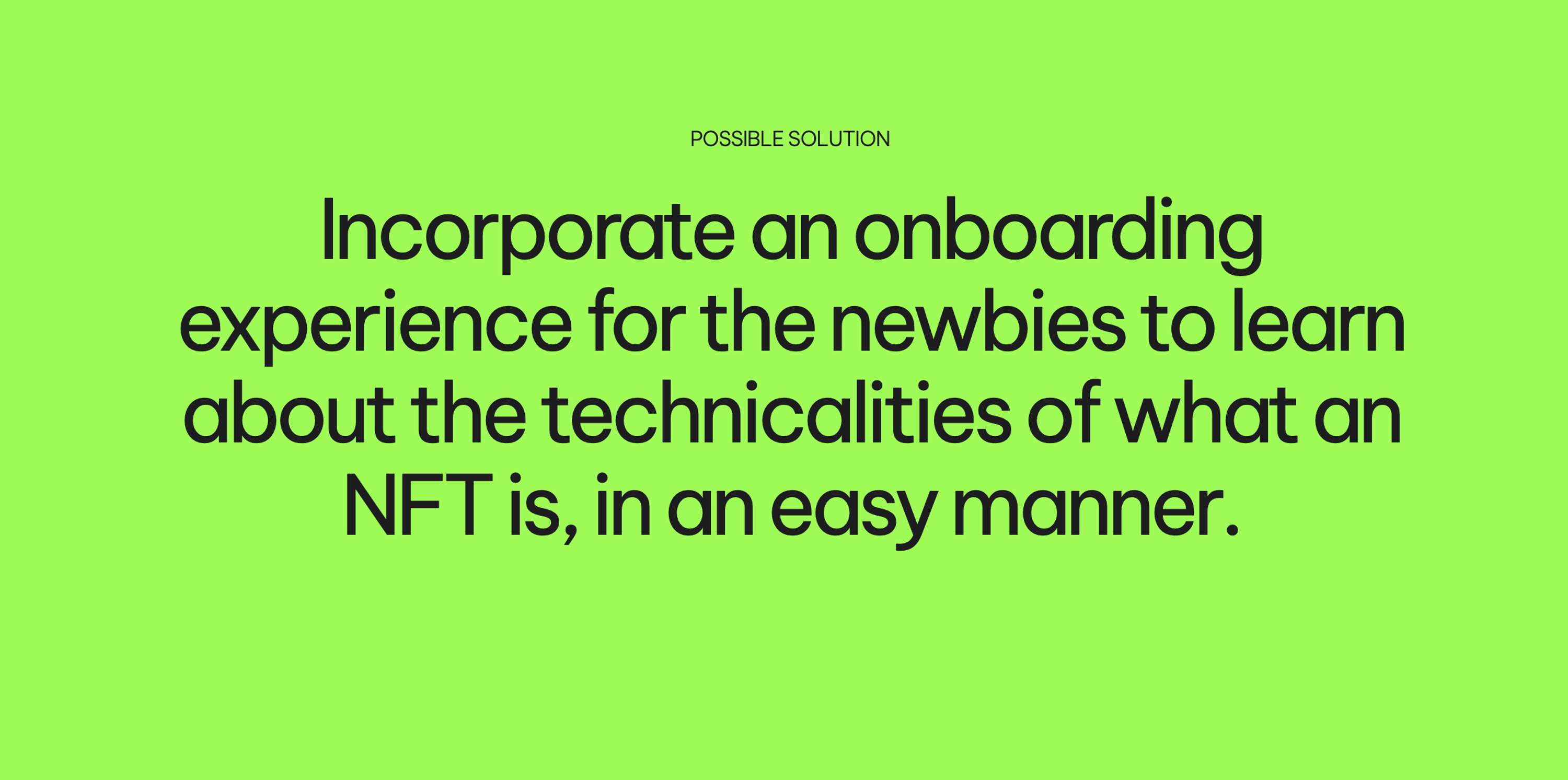 Discover NFT's with Ease - Case Study by Ruminate Studio