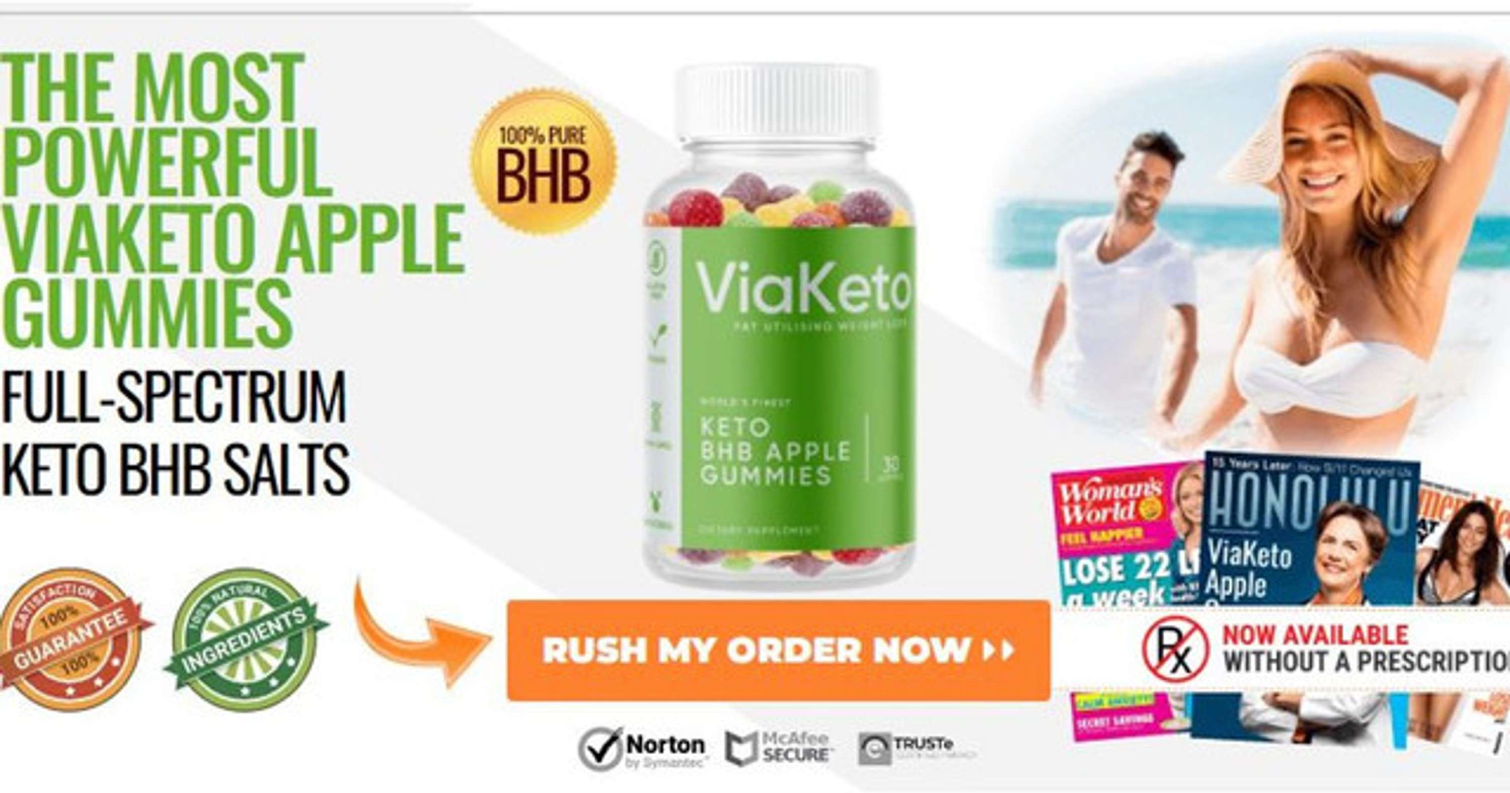 Via Keto Apple Gummies Review - (ViaKeto) Read Amazing Reviews by Via Keto