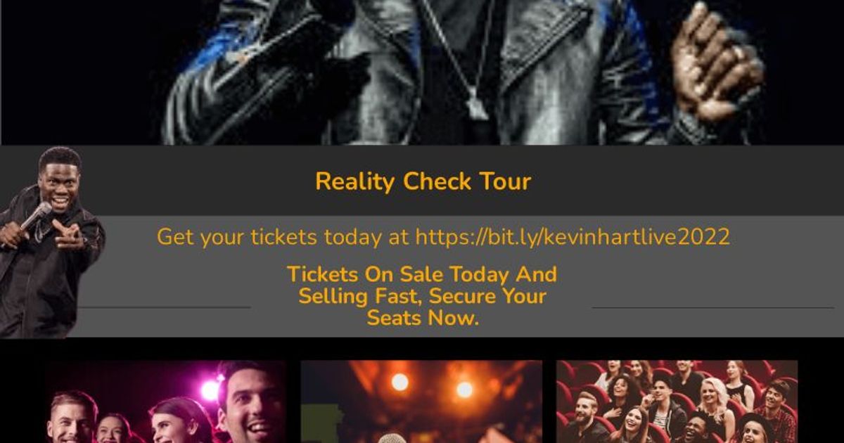 Kevin Hart S Reality Check Tour The Dots Kevin Hart S Reality Check Tour The Dots