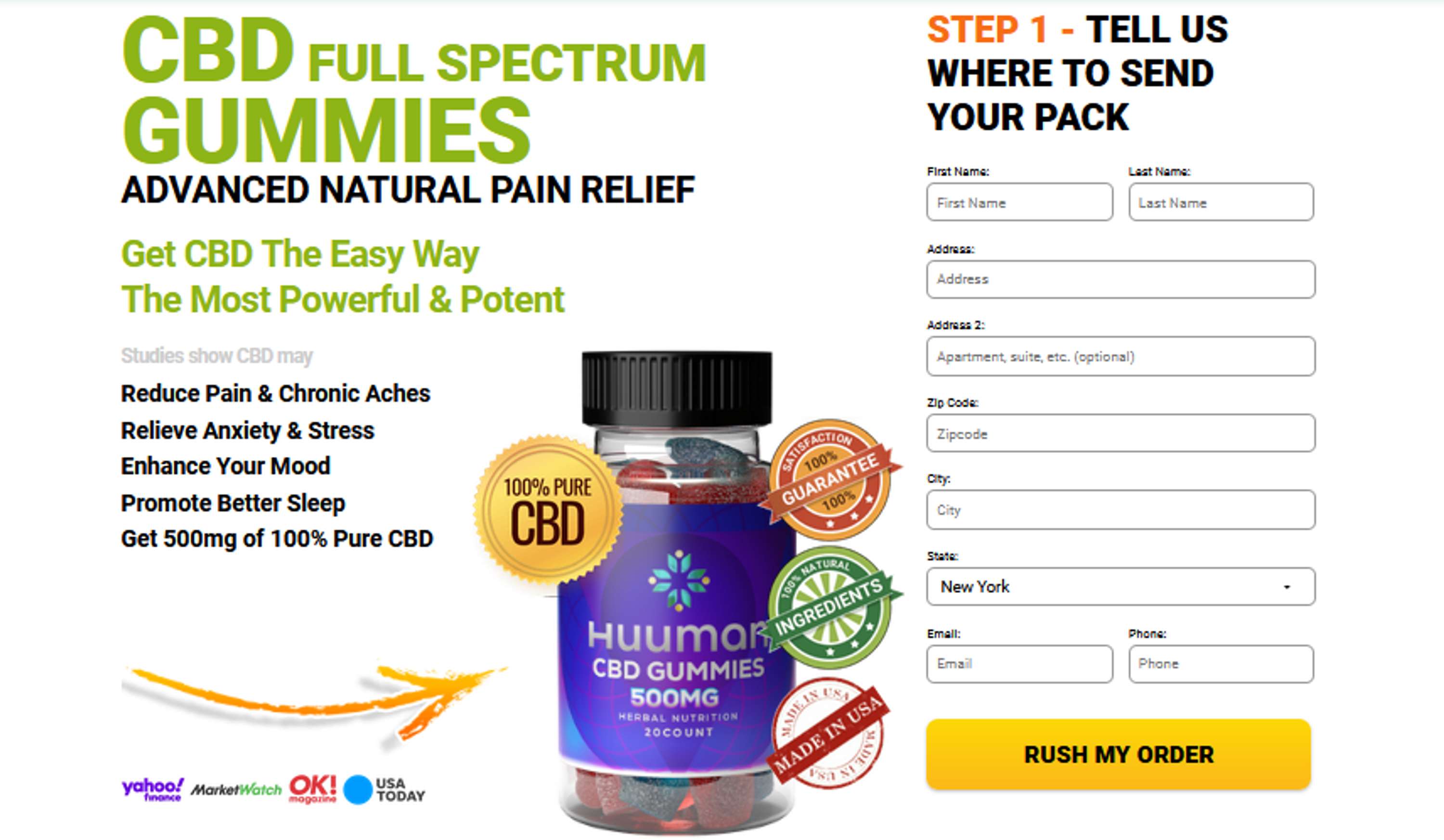 Huuman CBD Gummies 2022 - Reviews & Review by Huuman CBD Gummies