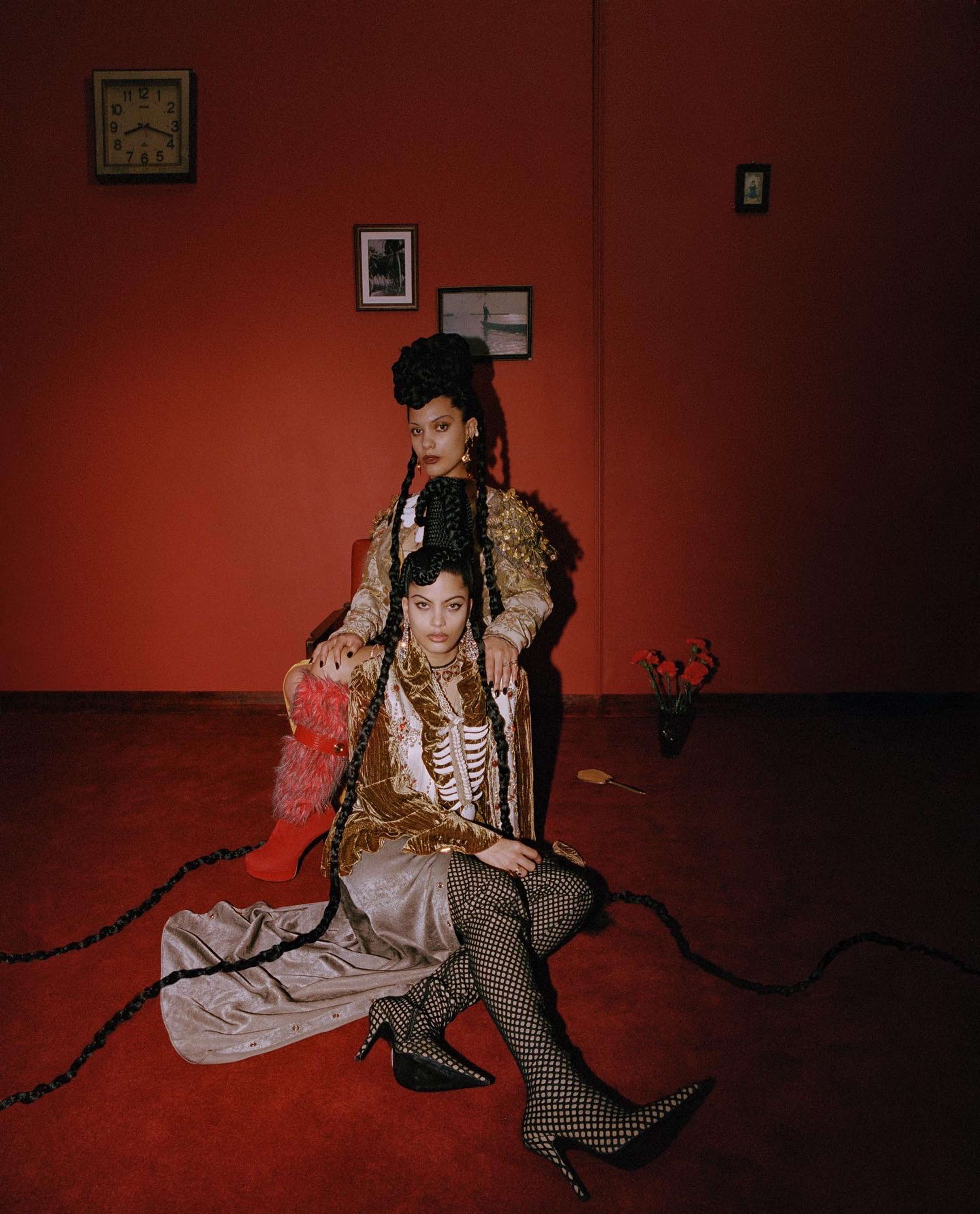 TRIPPIN X IBEYI Set build. by Maria Shrigley