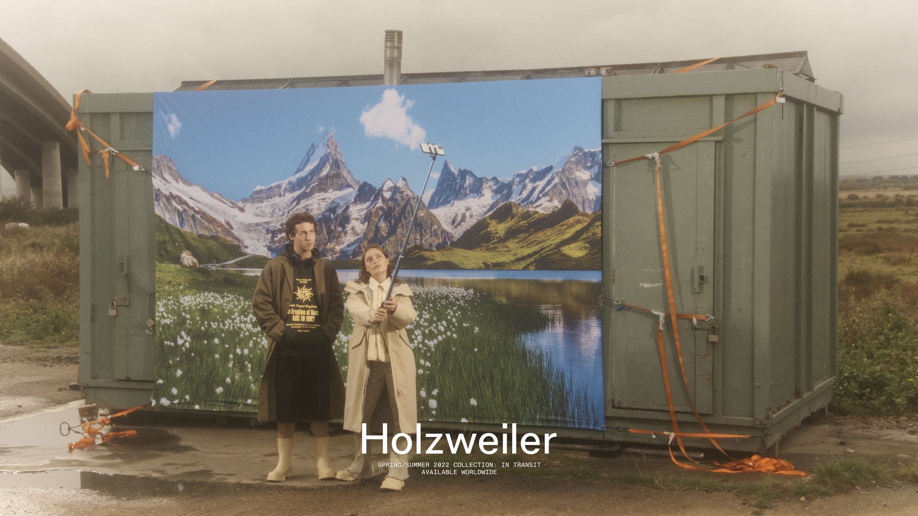 Holzweiler SS22 campaign by Magnus Naddermier