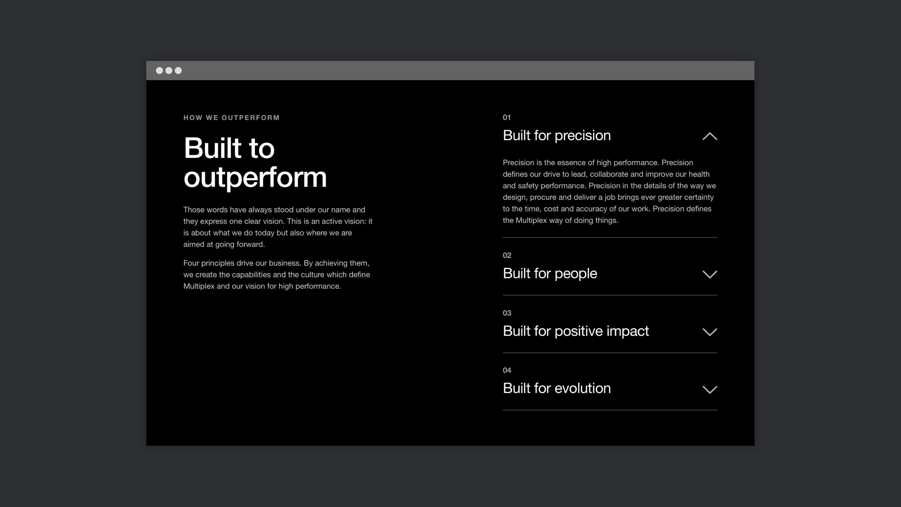 Multiplex — Creating a unifying global website for a multinational construction company by SampsonMay