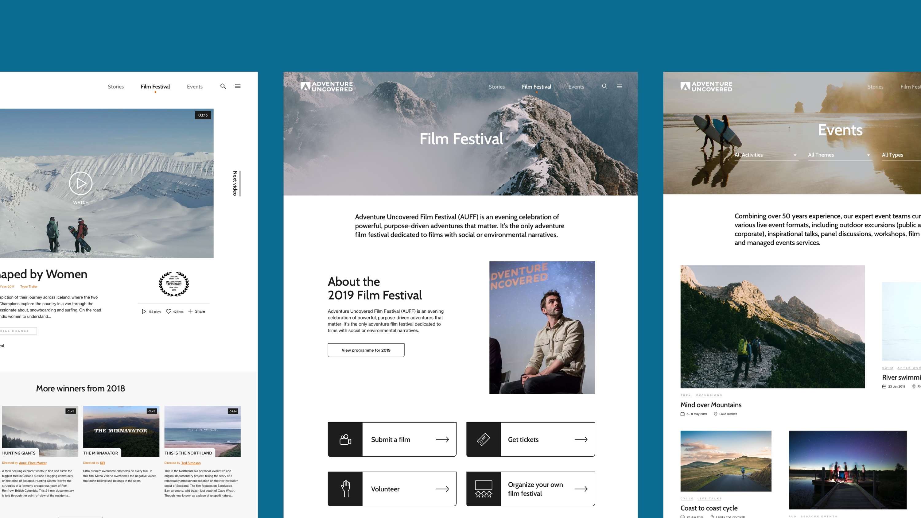 Adventure Uncovered — Creating a platform for purpose-led stories driving social and environmental change by SampsonMay