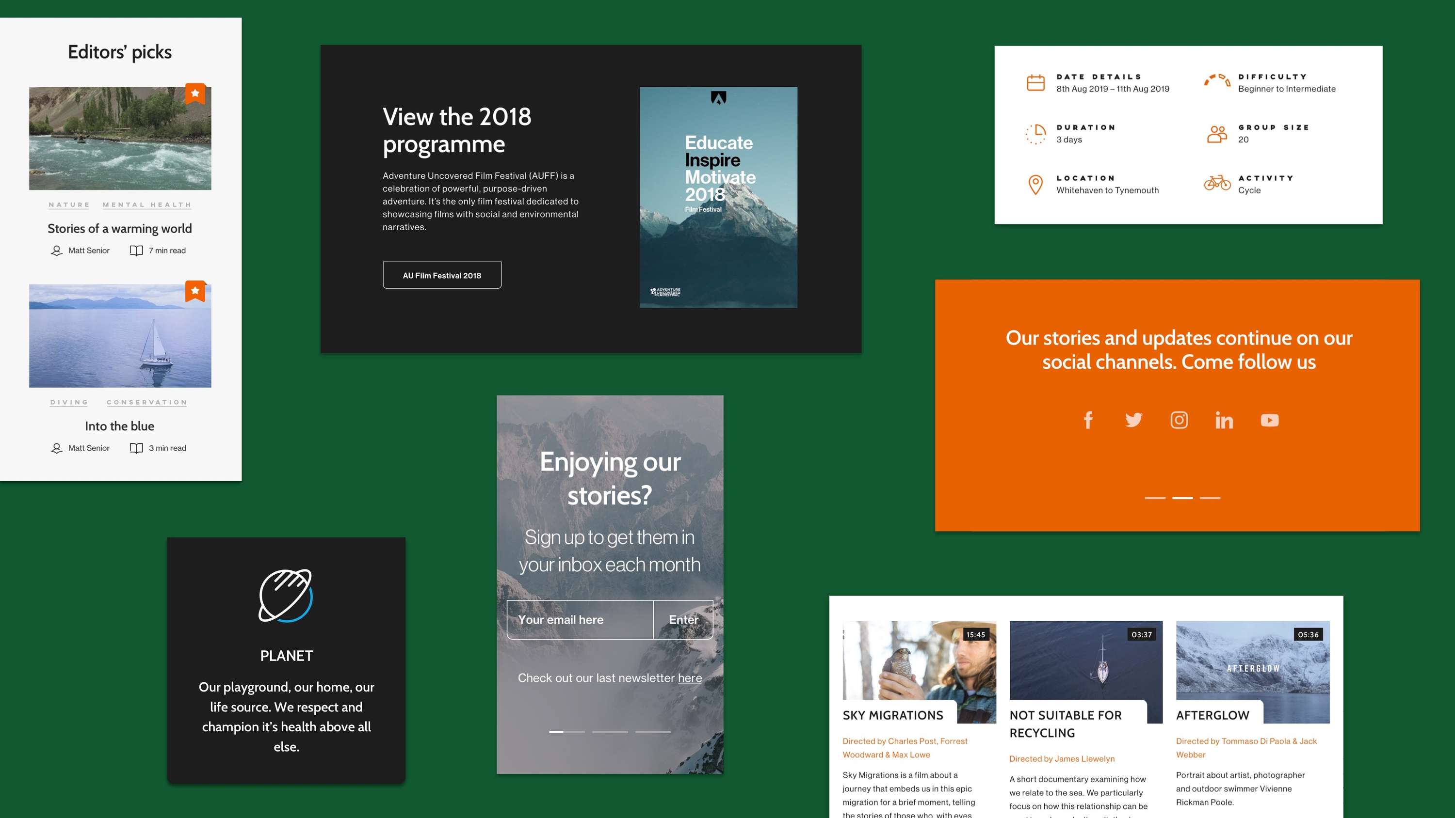 Adventure Uncovered — Creating a platform for purpose-led stories driving social and environmental change by SampsonMay