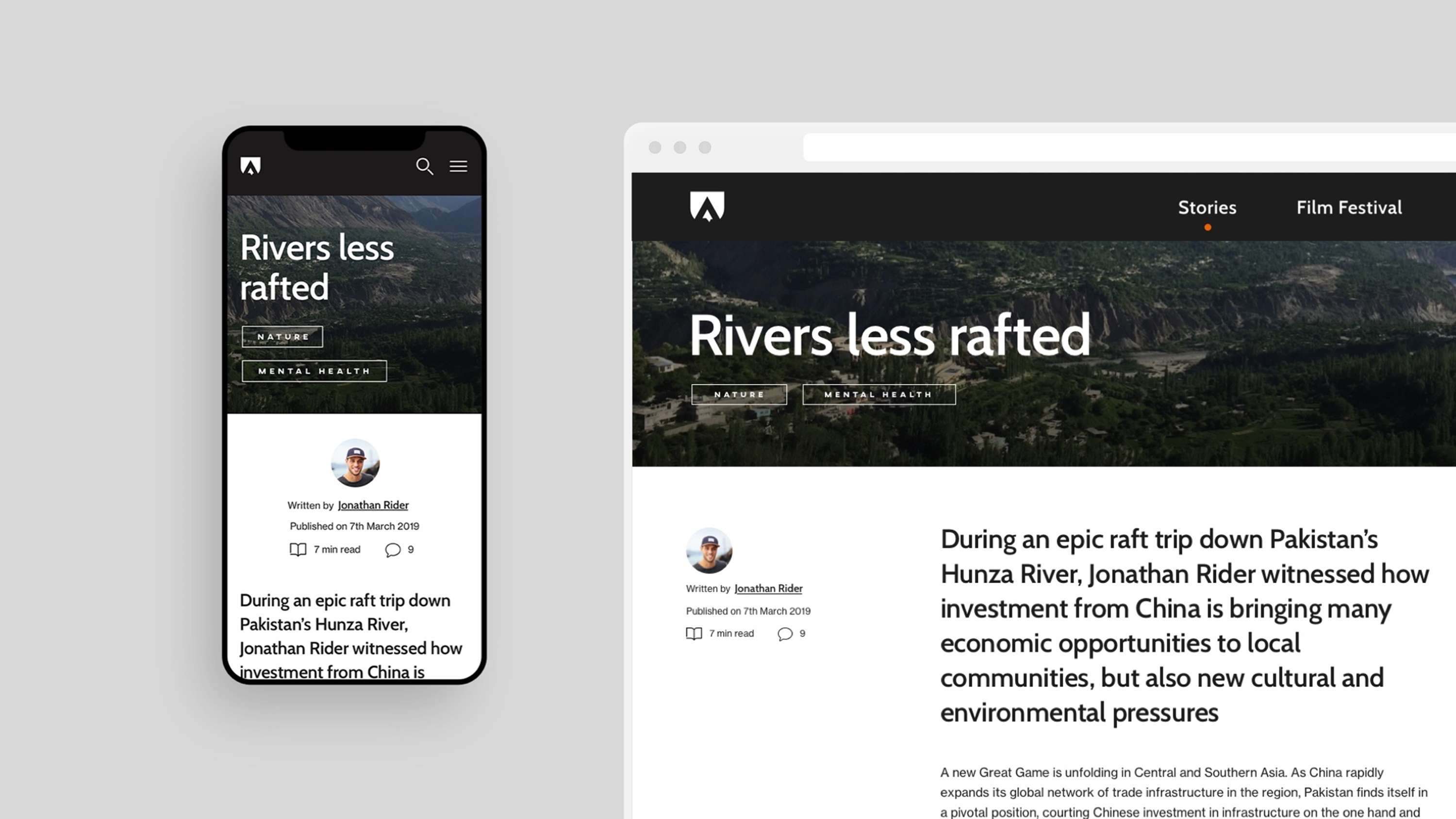 Adventure Uncovered — Creating a platform for purpose-led stories driving social and environmental change by SampsonMay
