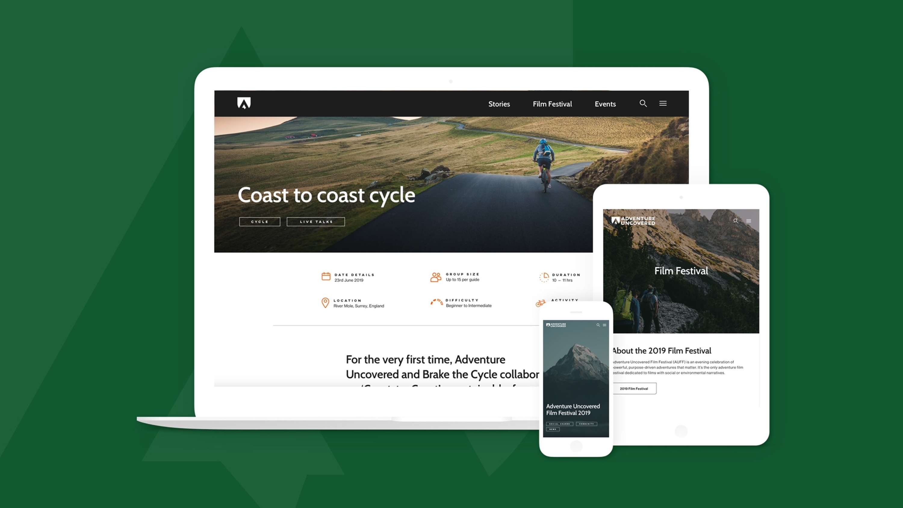 Adventure Uncovered — Creating a platform for purpose-led stories driving social and environmental change by SampsonMay