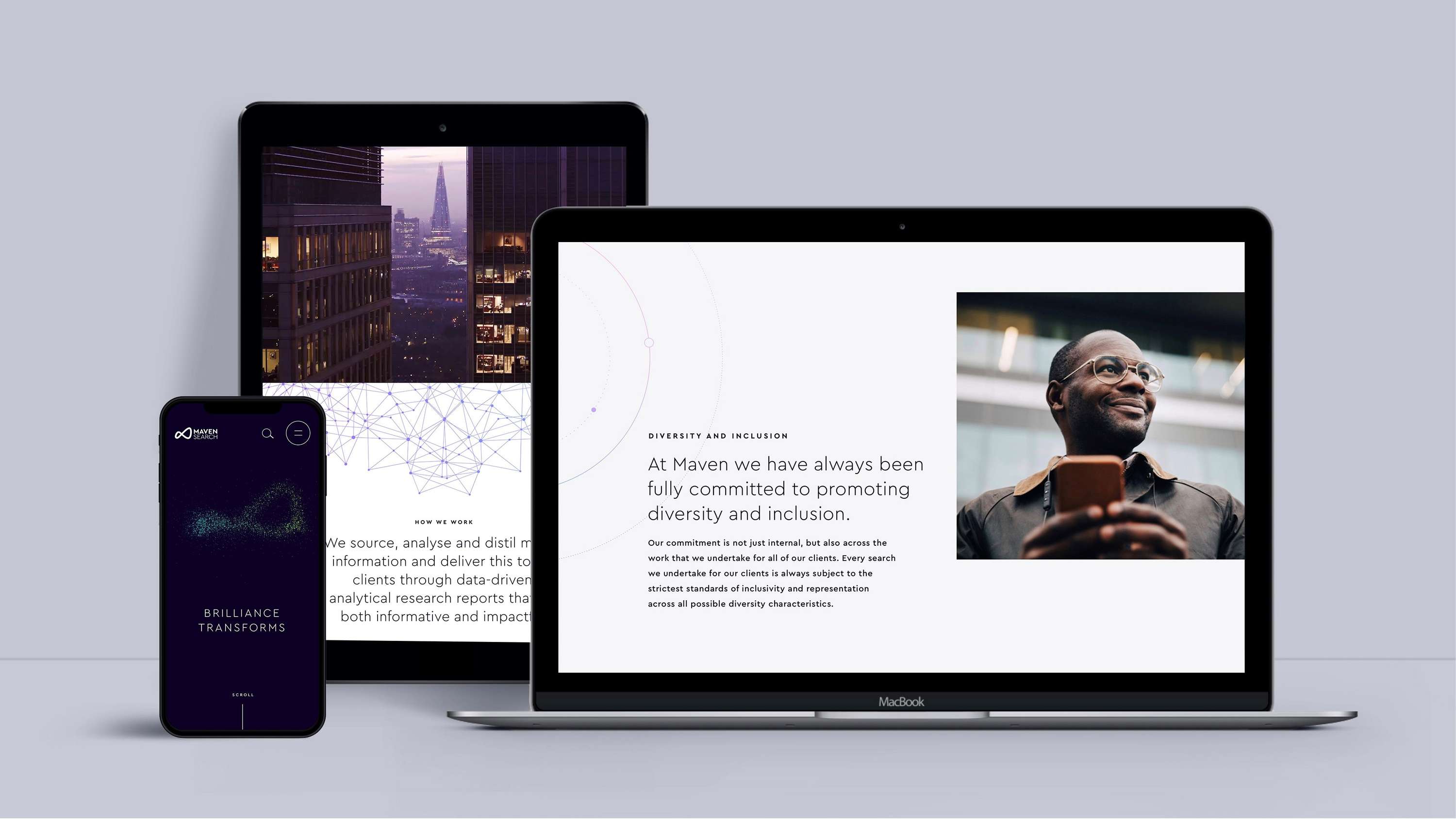 Maven Search — Brand activation and digital transformation for a dynamic executive search and talent advisory firm by SampsonMay