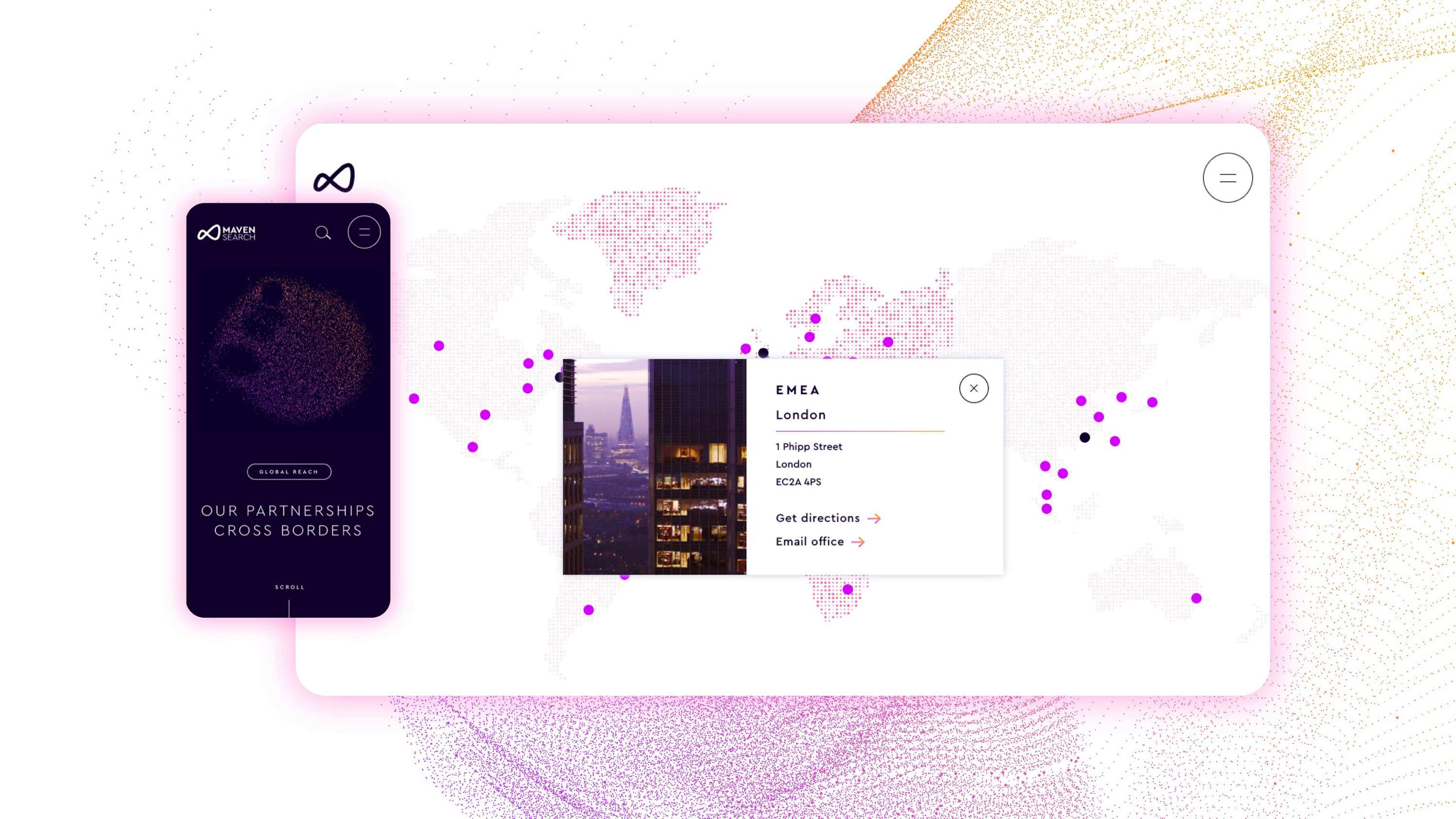 Maven Search — Brand activation and digital transformation for a dynamic executive search and talent advisory firm by SampsonMay