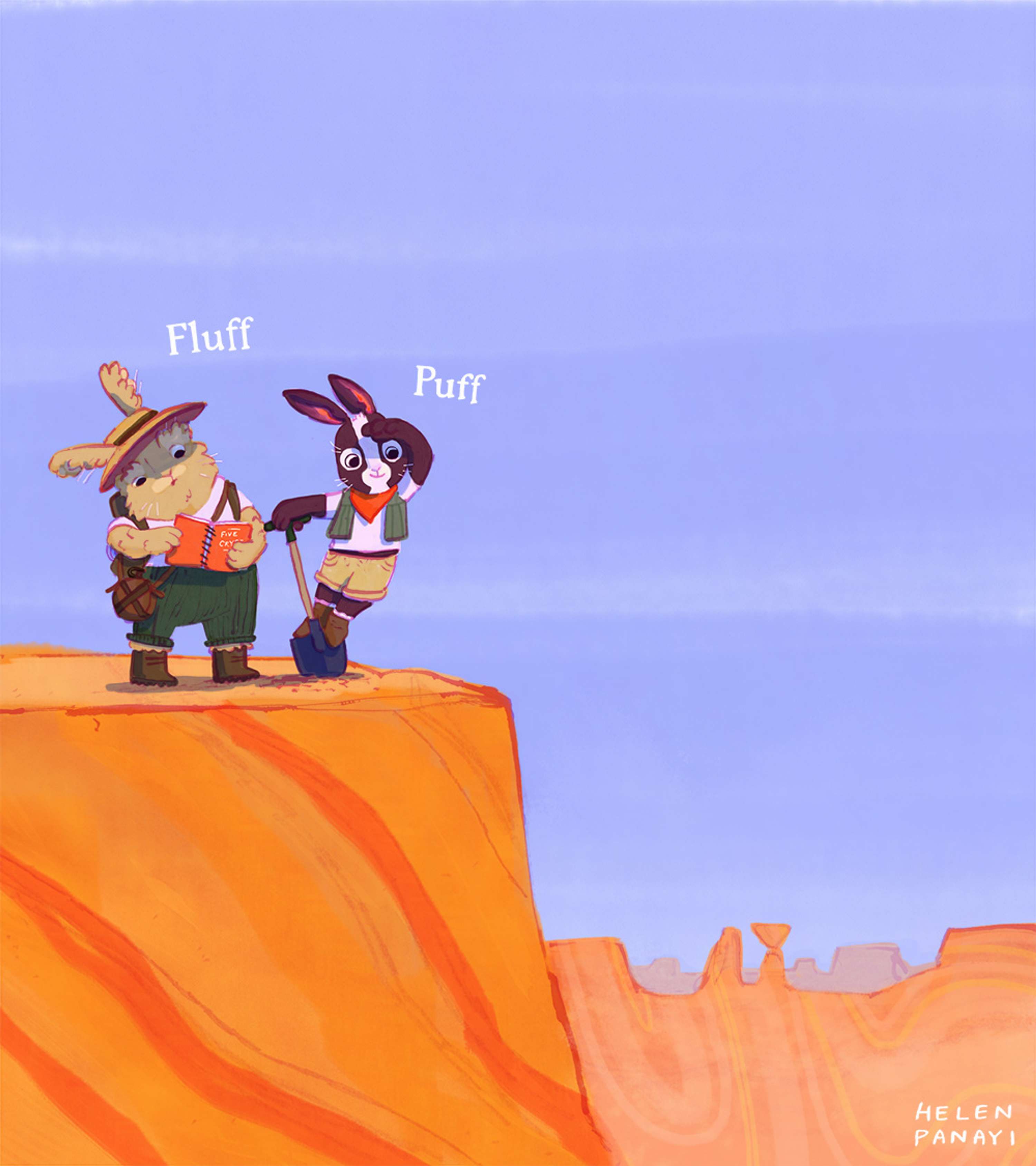 Puff and Fluff by Helen Panayi