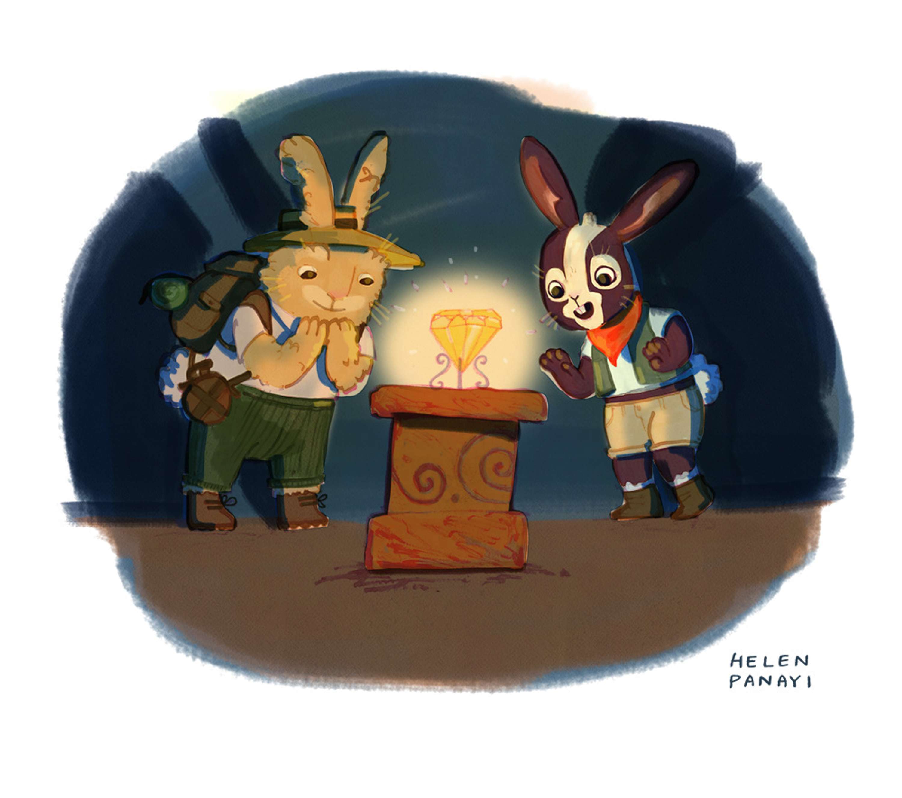 Puff and Fluff by Helen Panayi