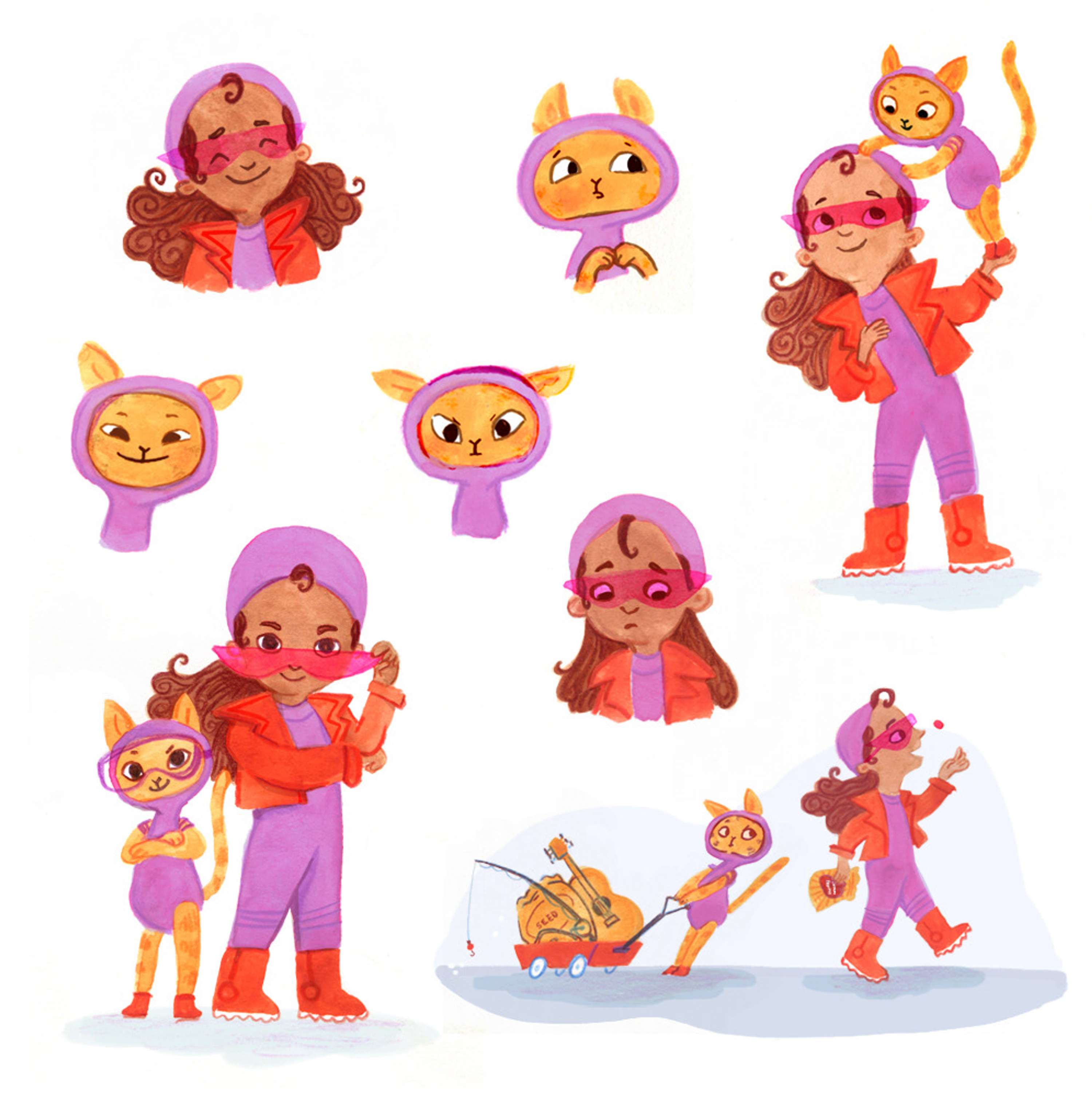 Florencia and Toot by Helen Panayi