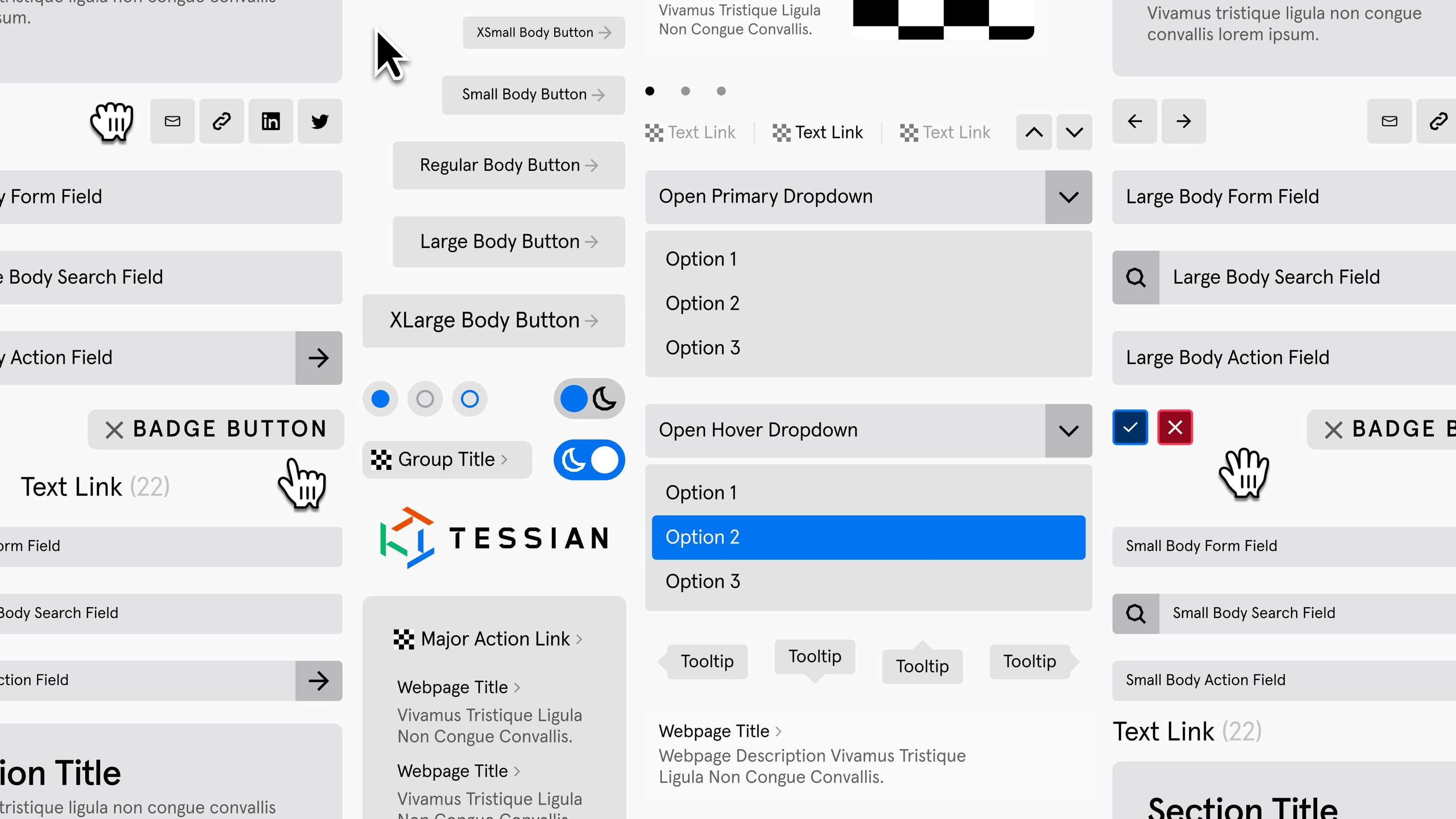 Tessian Brand System by Leon Brown