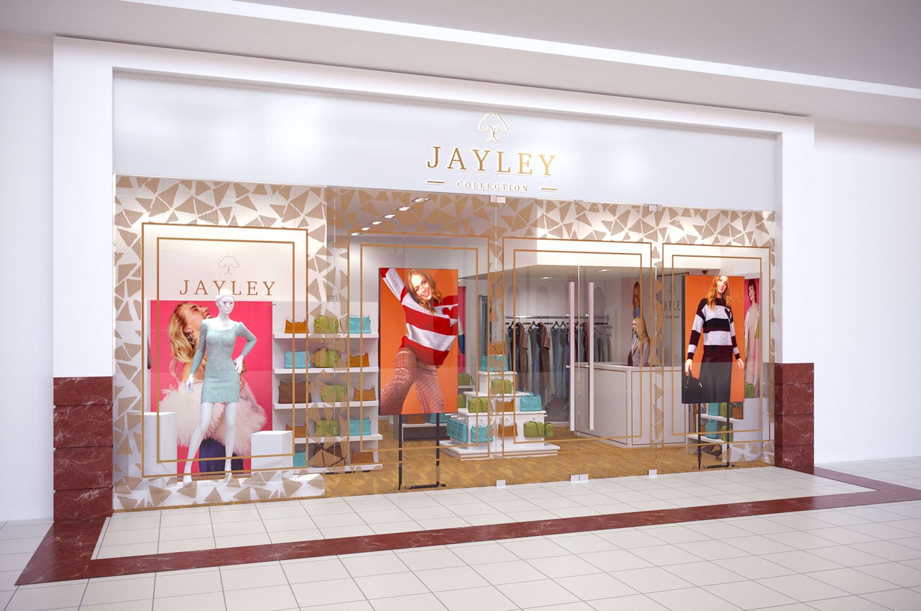 Jayley Store Concept Design by Bora Turkoglu
