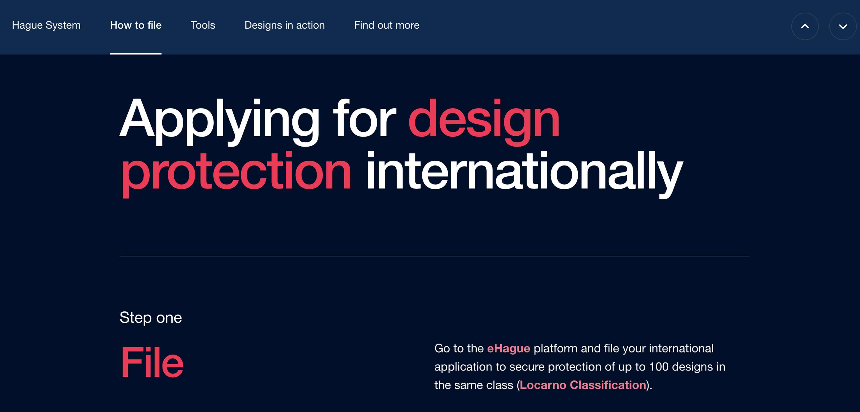 Website Copywriting for the World Intellectual Property Organisation by Ema Fulga