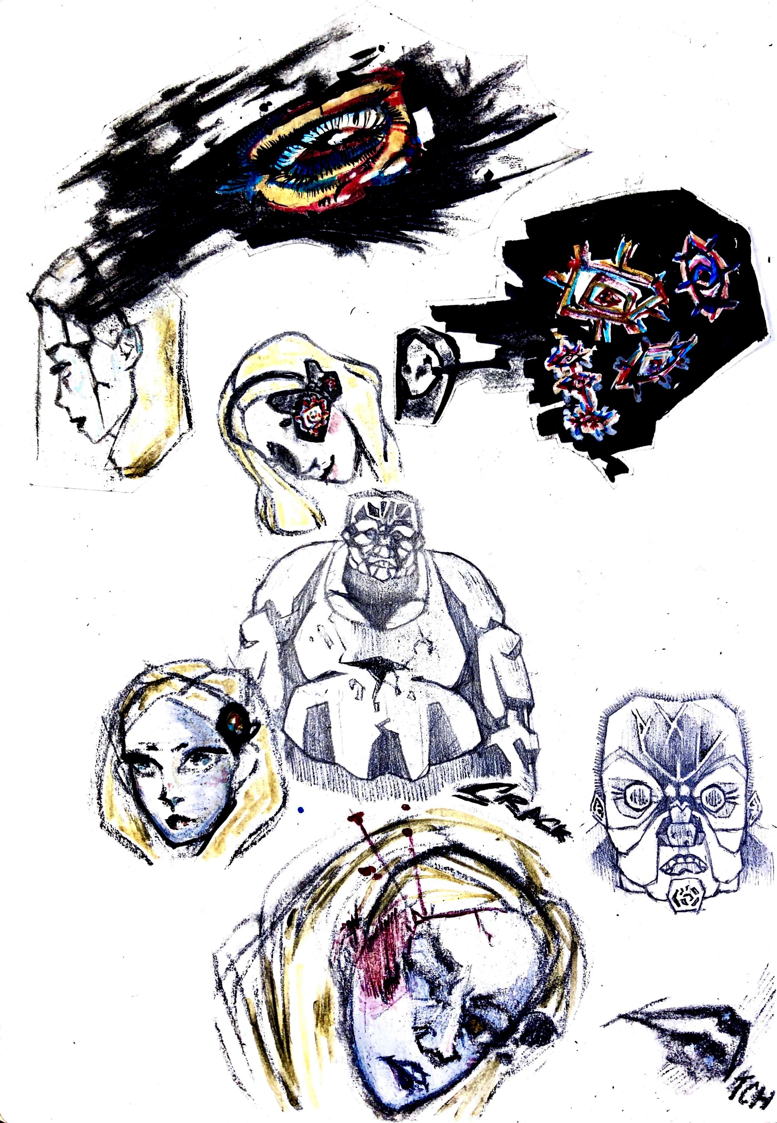 2021 Sketchbook by Gus Haines