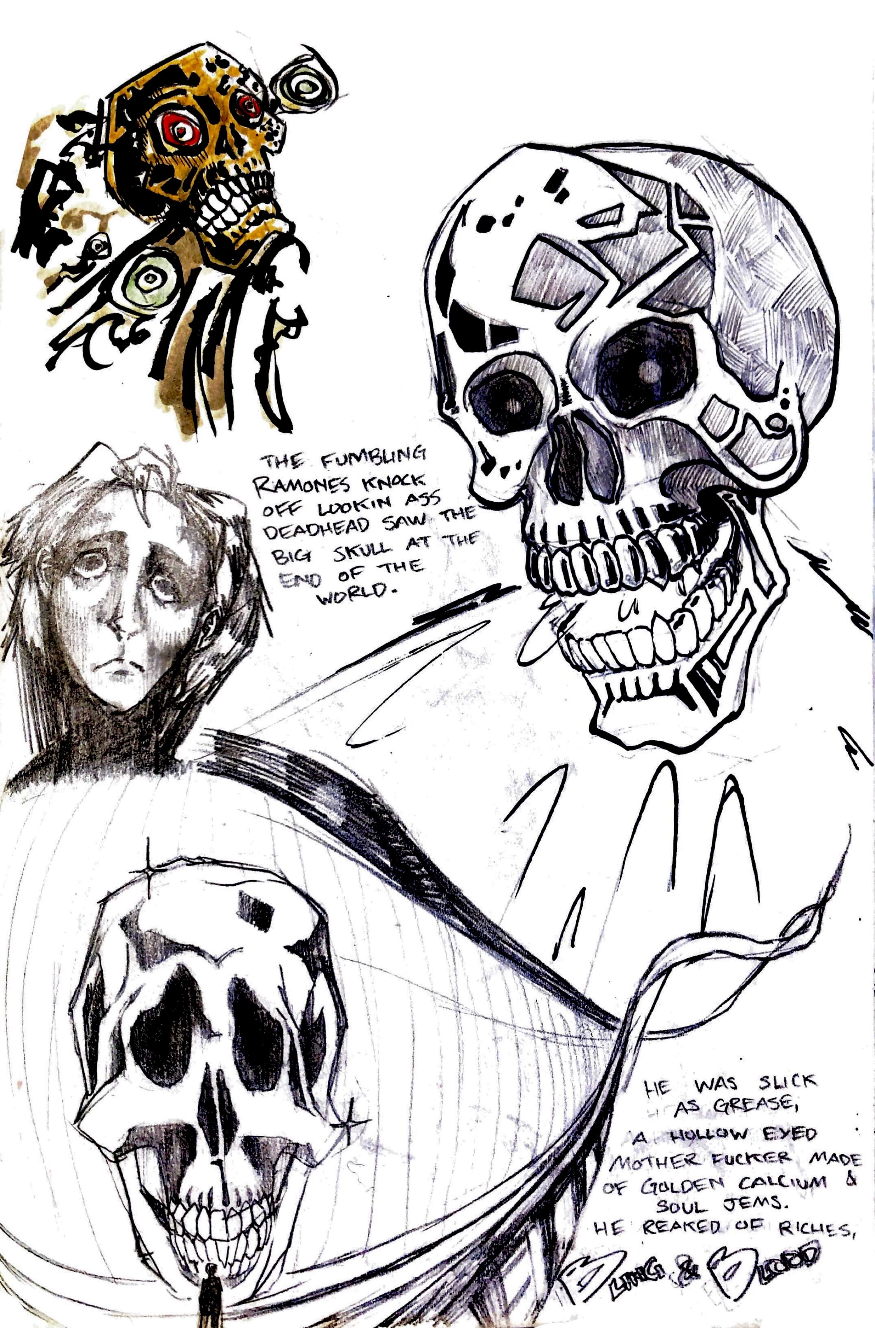 2021 Sketchbook by Gus Haines