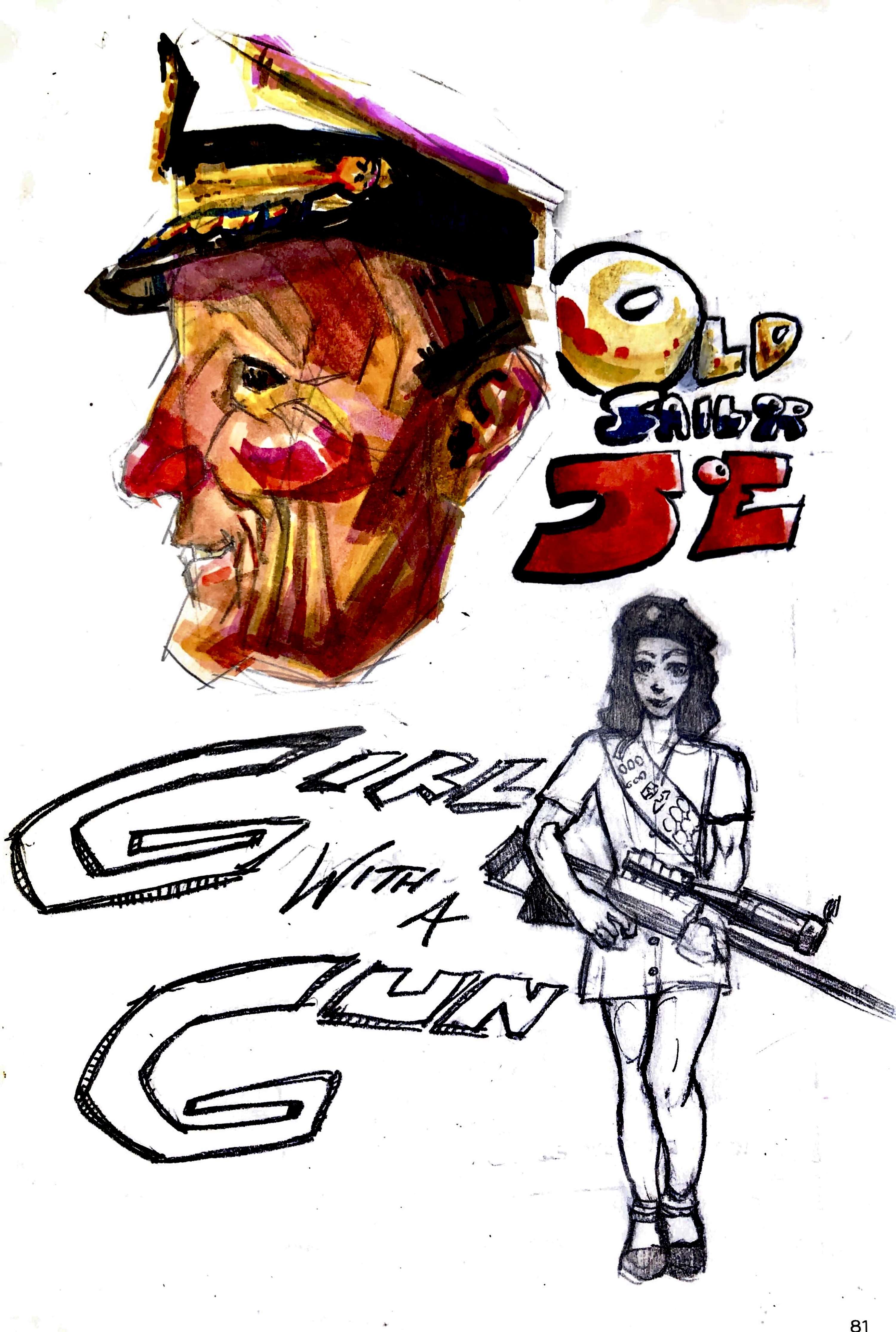 2021 Sketchbook by Gus Haines