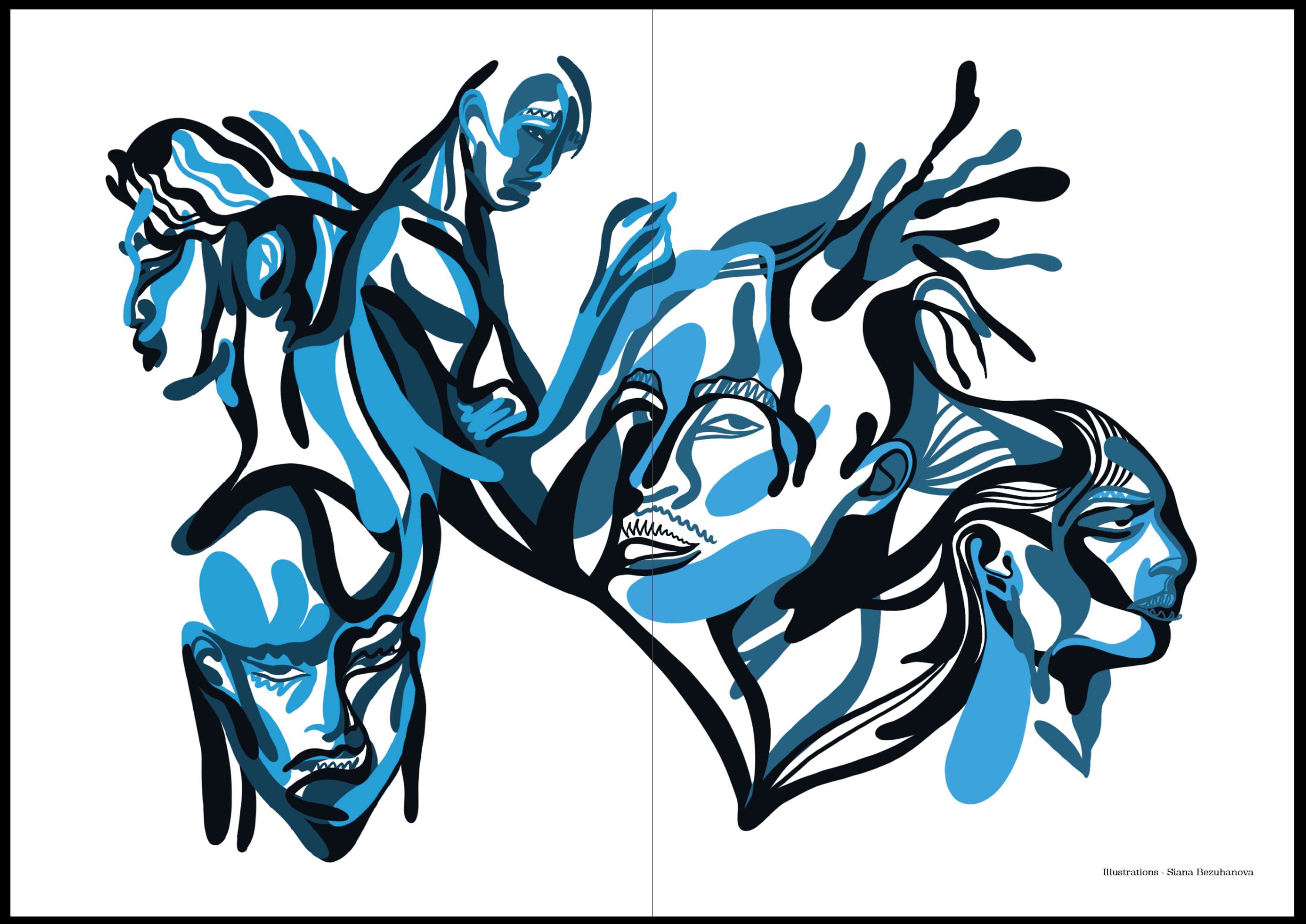Man Up / Man Down Zine by Will Glen