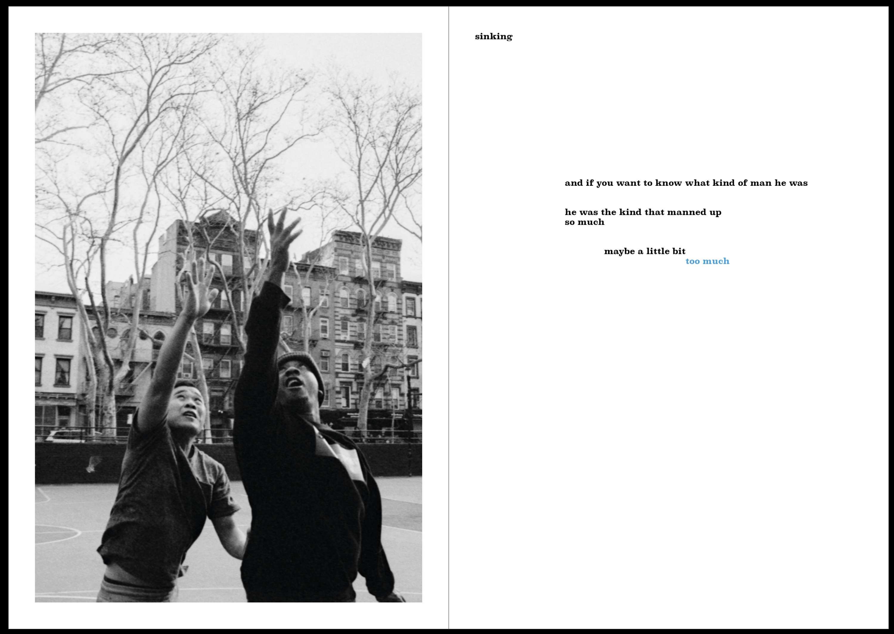 Man Up / Man Down Zine by Will Glen