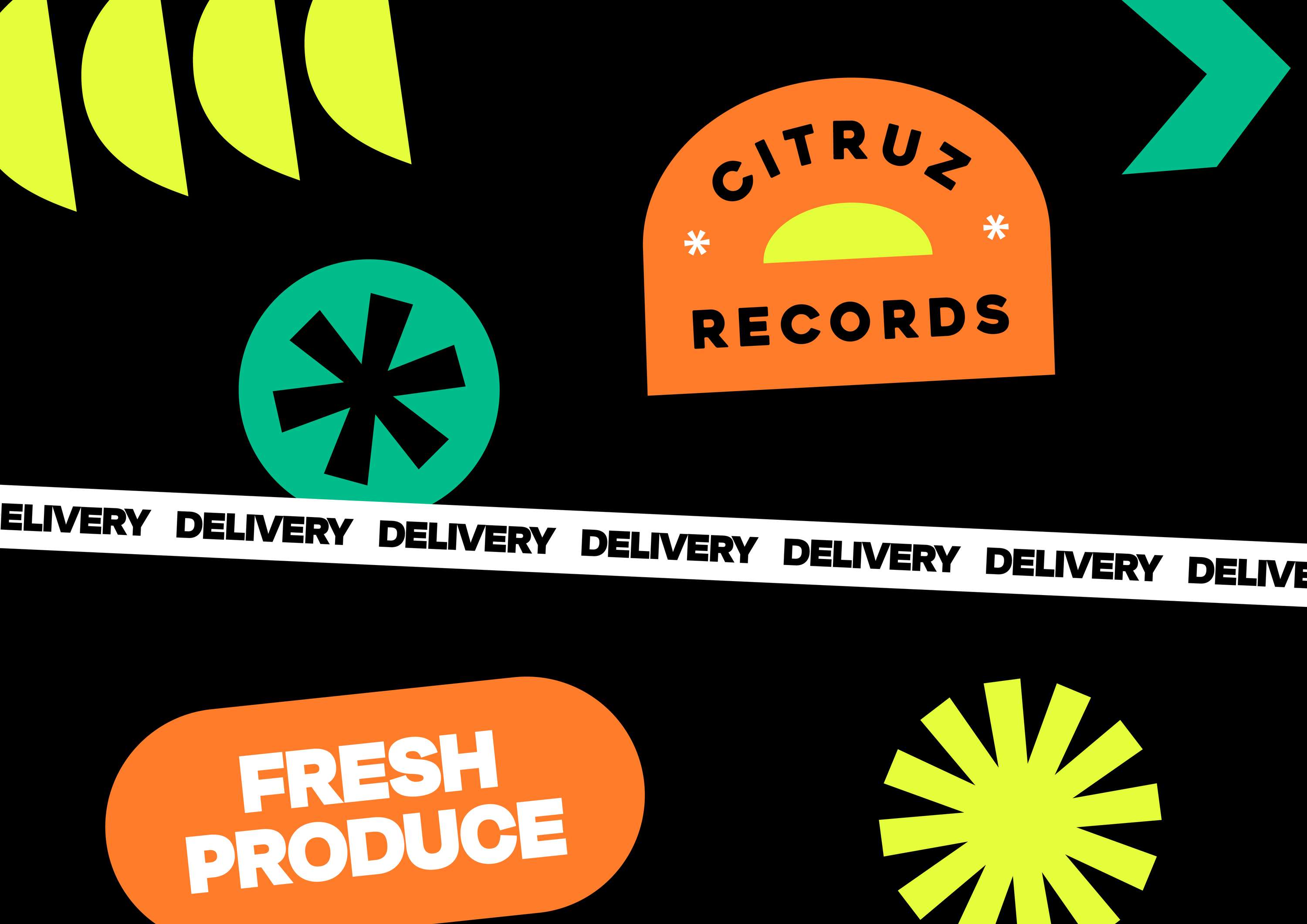 Citruz Records - content creation and branding by Alberto Mastroeni