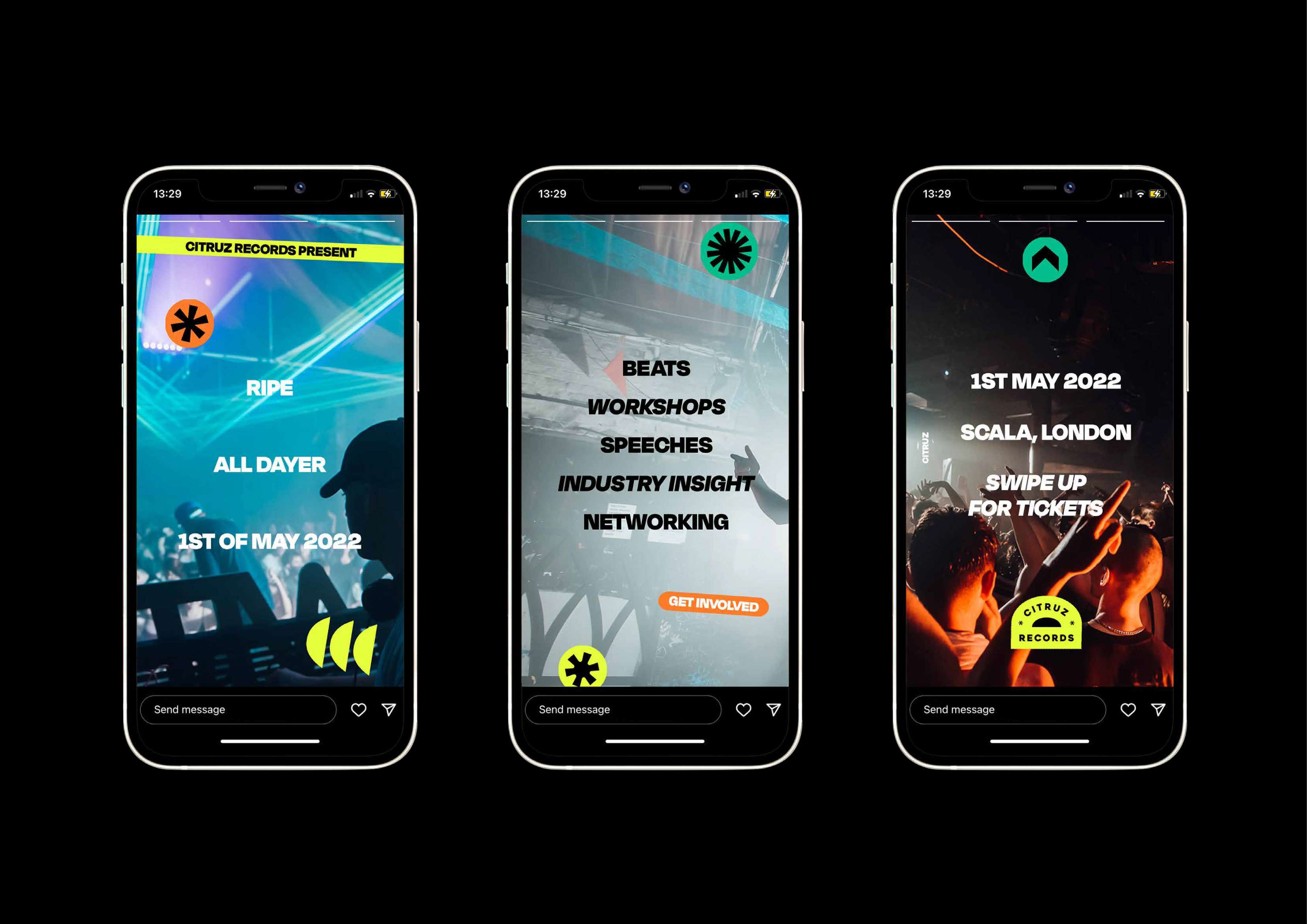 Citruz Records - content creation and branding by Alberto Mastroeni