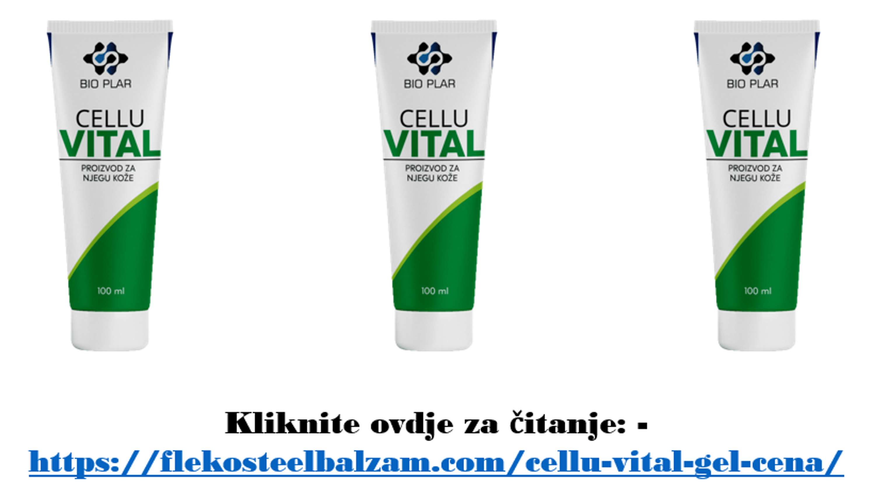 Cellu Vital Gel - New Formula Against Cellulite Cream by Maria Templin