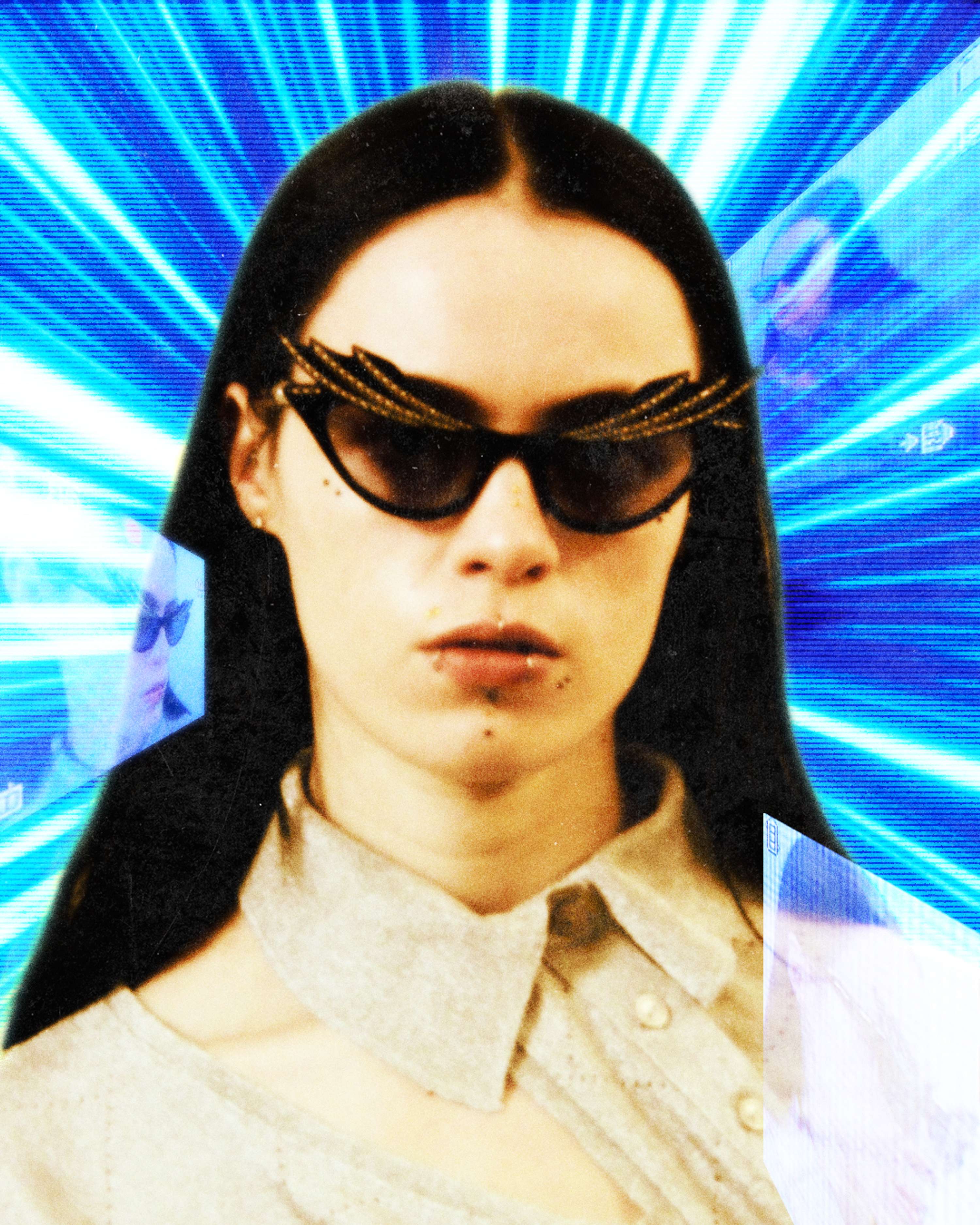 Main character energy meets 90s cyberpunk nostalgia with a summer vision-ready edit that will bring out your inner hacker by Cyril Rodriguez
