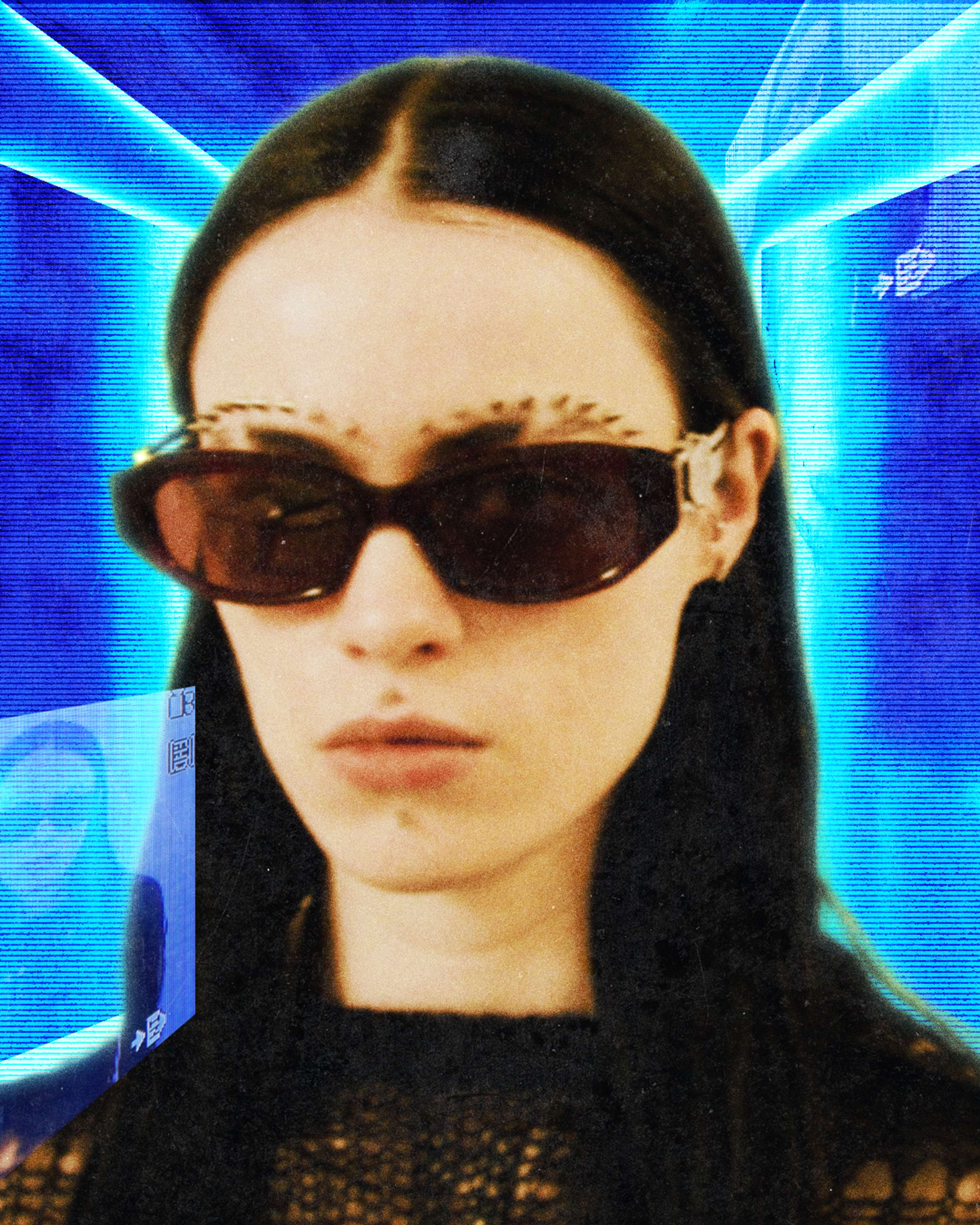 Main character energy meets 90s cyberpunk nostalgia with a summer vision-ready edit that will bring out your inner hacker by Cyril Rodriguez
