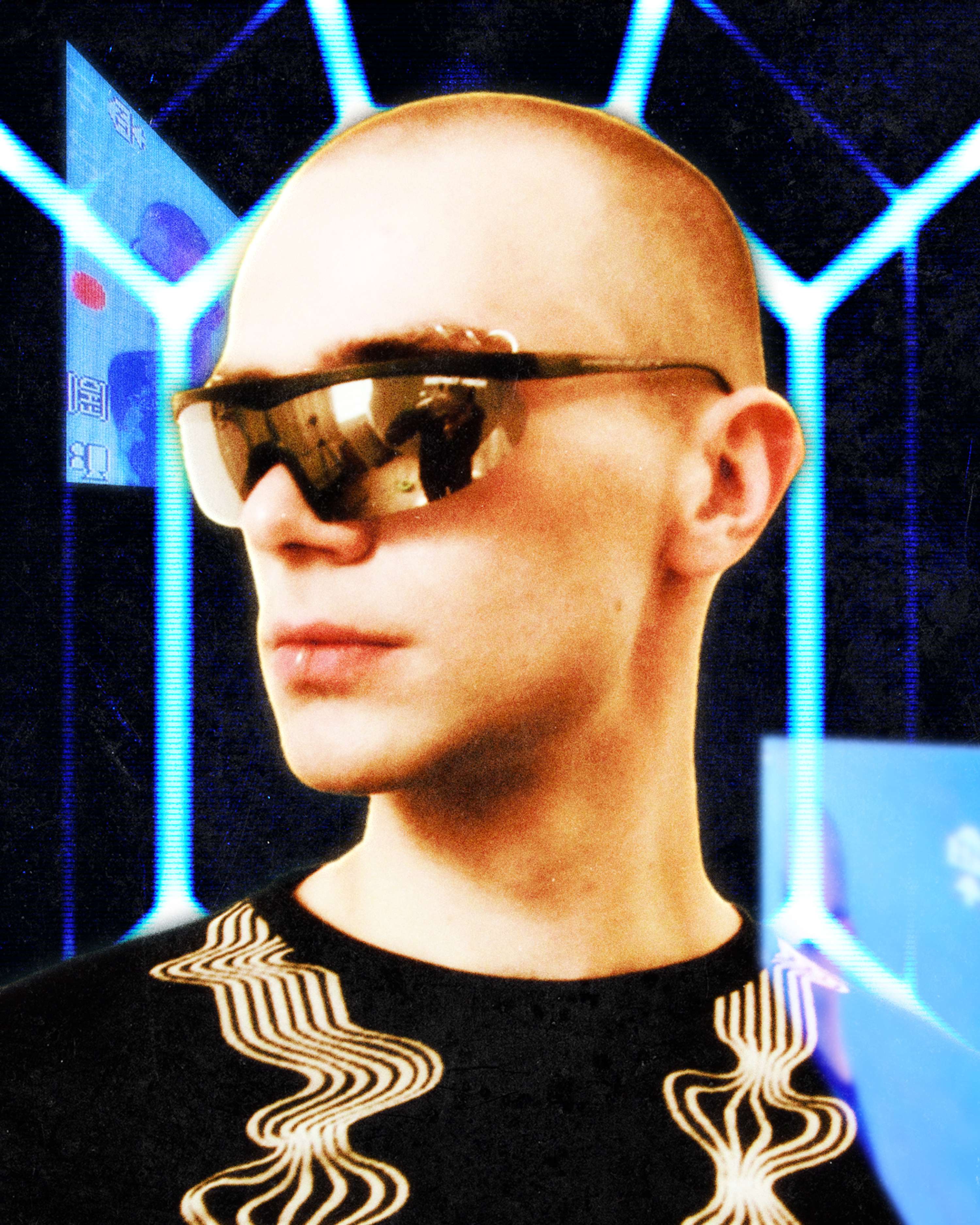 Main character energy meets 90s cyberpunk nostalgia with a summer vision-ready edit that will bring out your inner hacker by Cyril Rodriguez