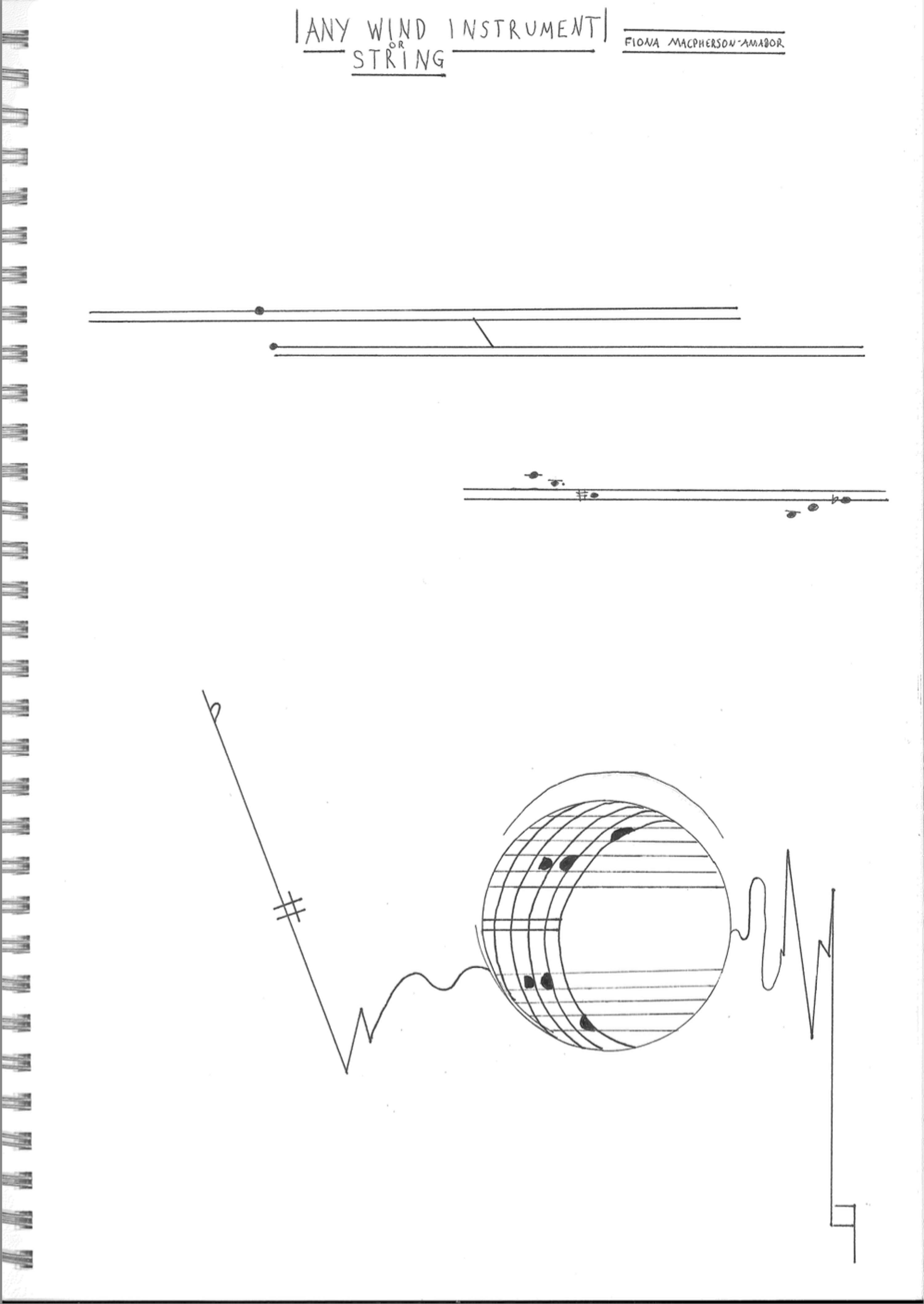 Any Wind/String by Fiona MacPherson-Amador