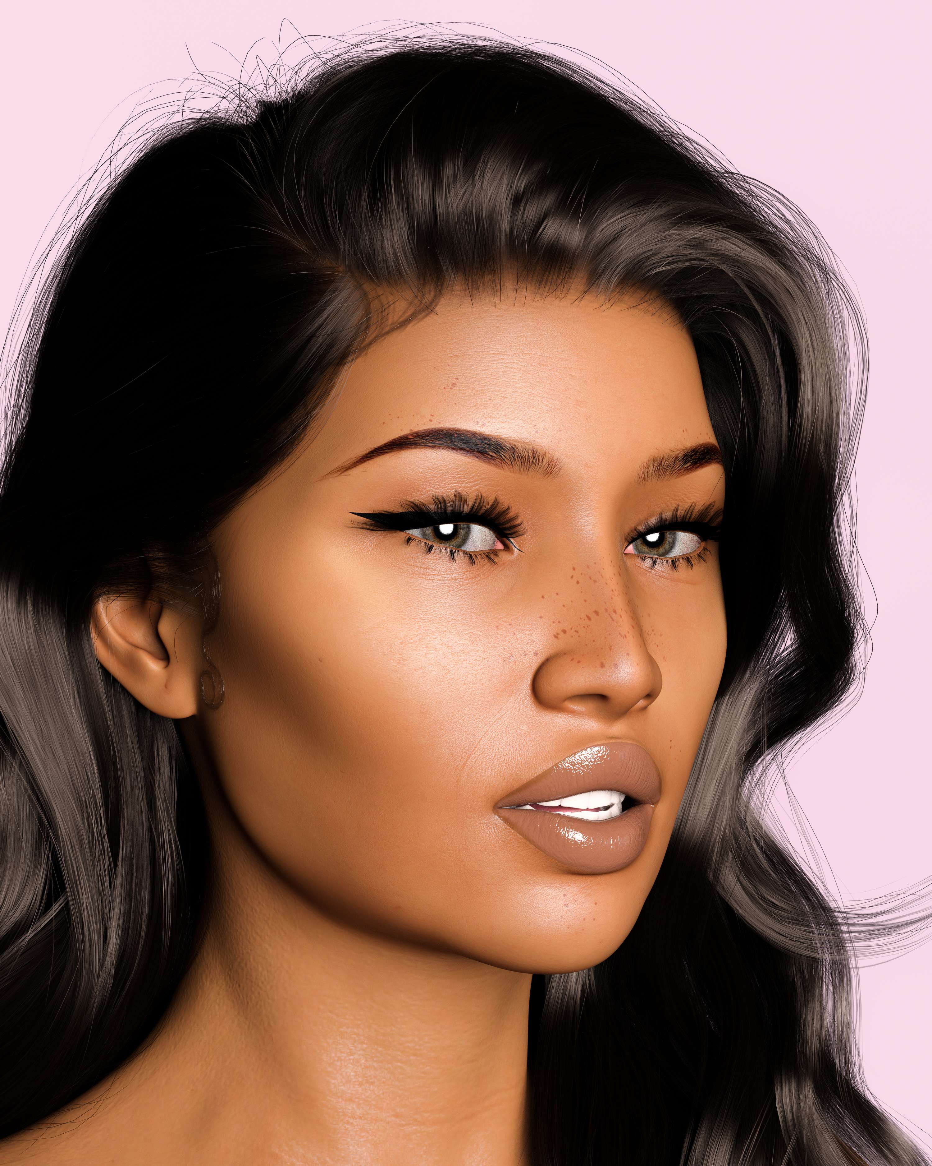 PrettyLittleThing Virtual Model by Mathu Palmer